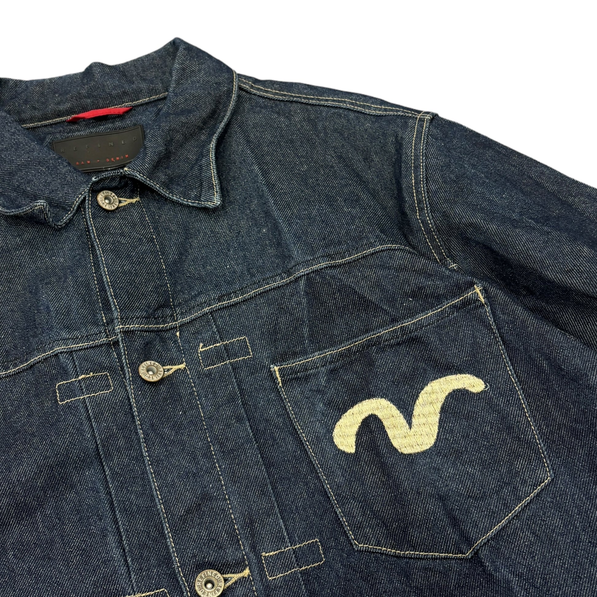 00's Refine Denim Embroidered Jacket