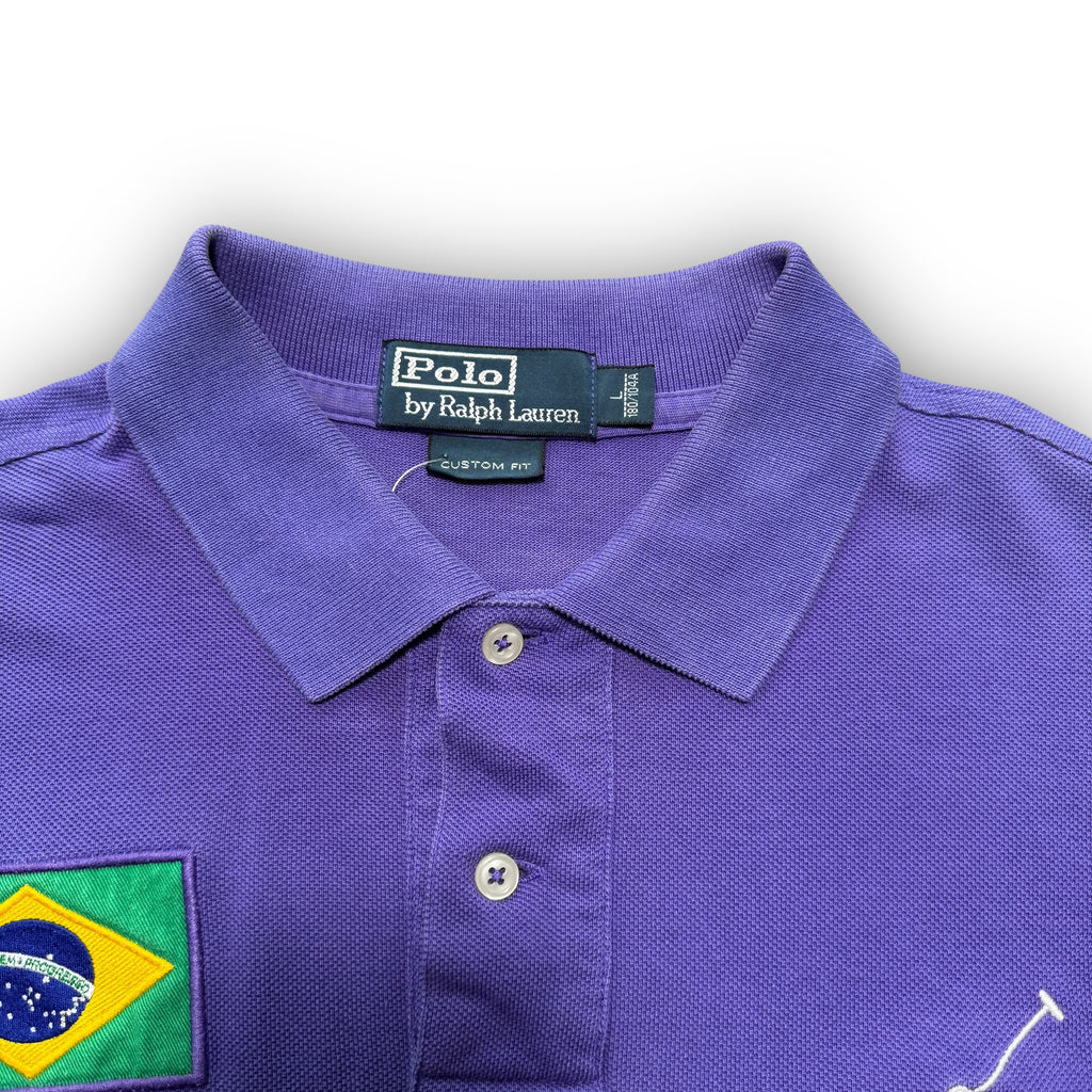 Ralph Lauren Brazil Big Pony Polo Shirt (L)