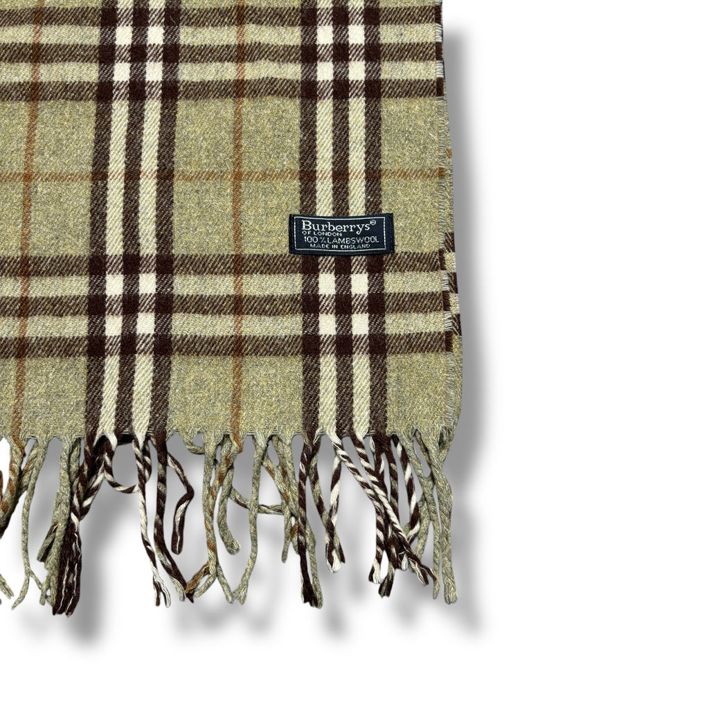 Vintage Burberry Nova Check Scarf