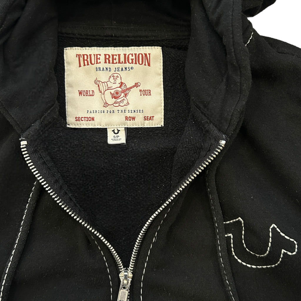 True Religion Contrast Stitch Hoodie (S)