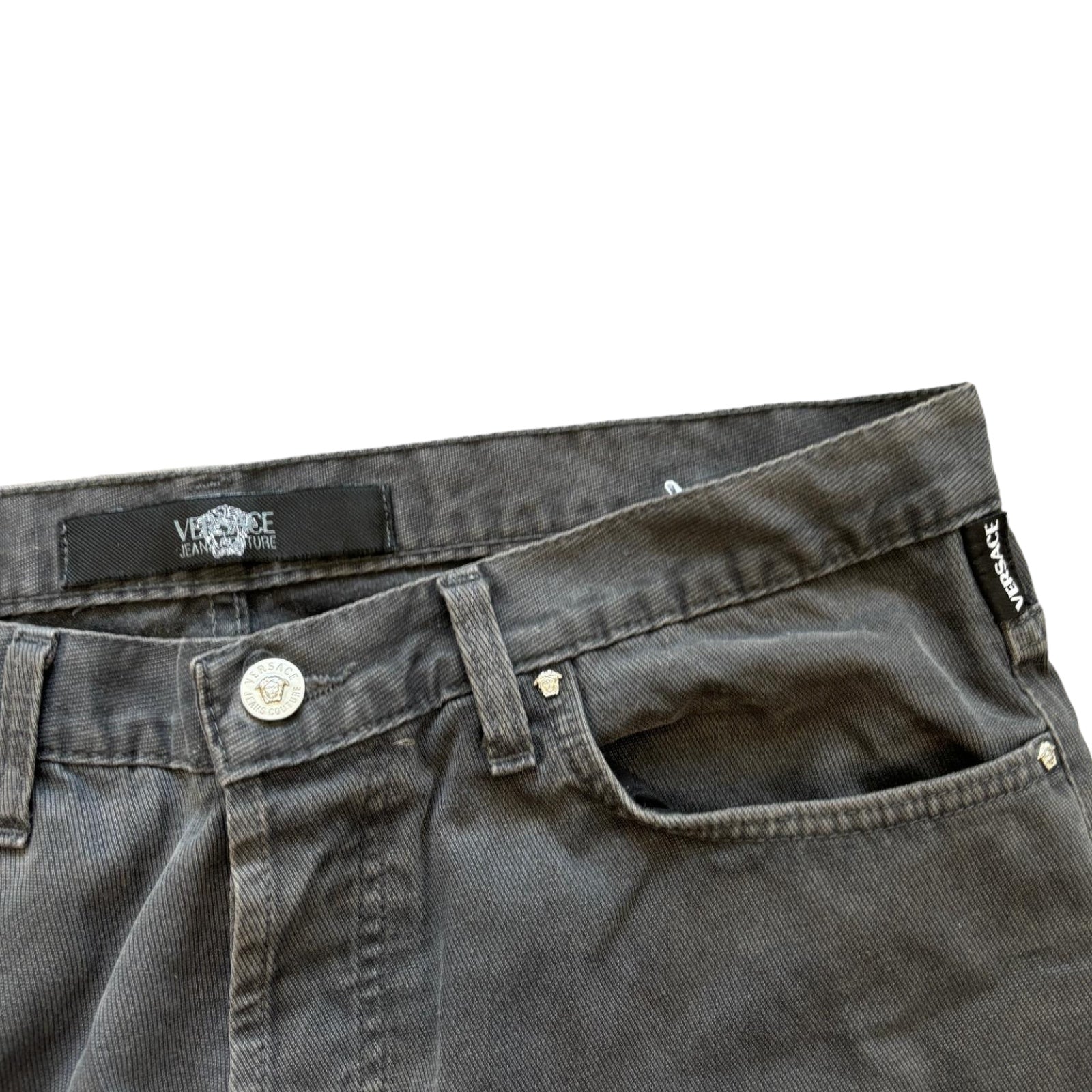 00s Versace Baggy Jeans (36")