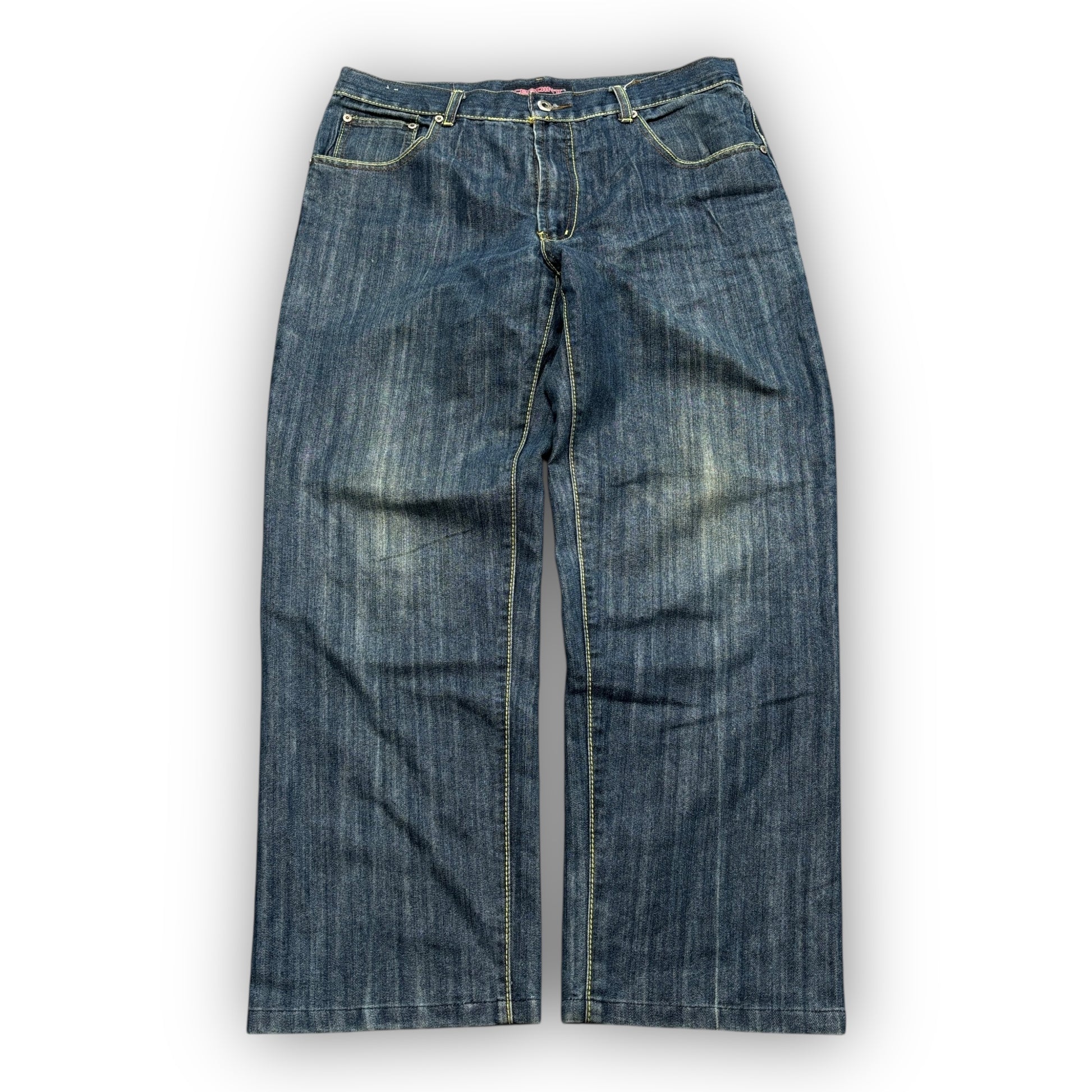 Vintage Icepoint Graphic Baggy Jeans (34")