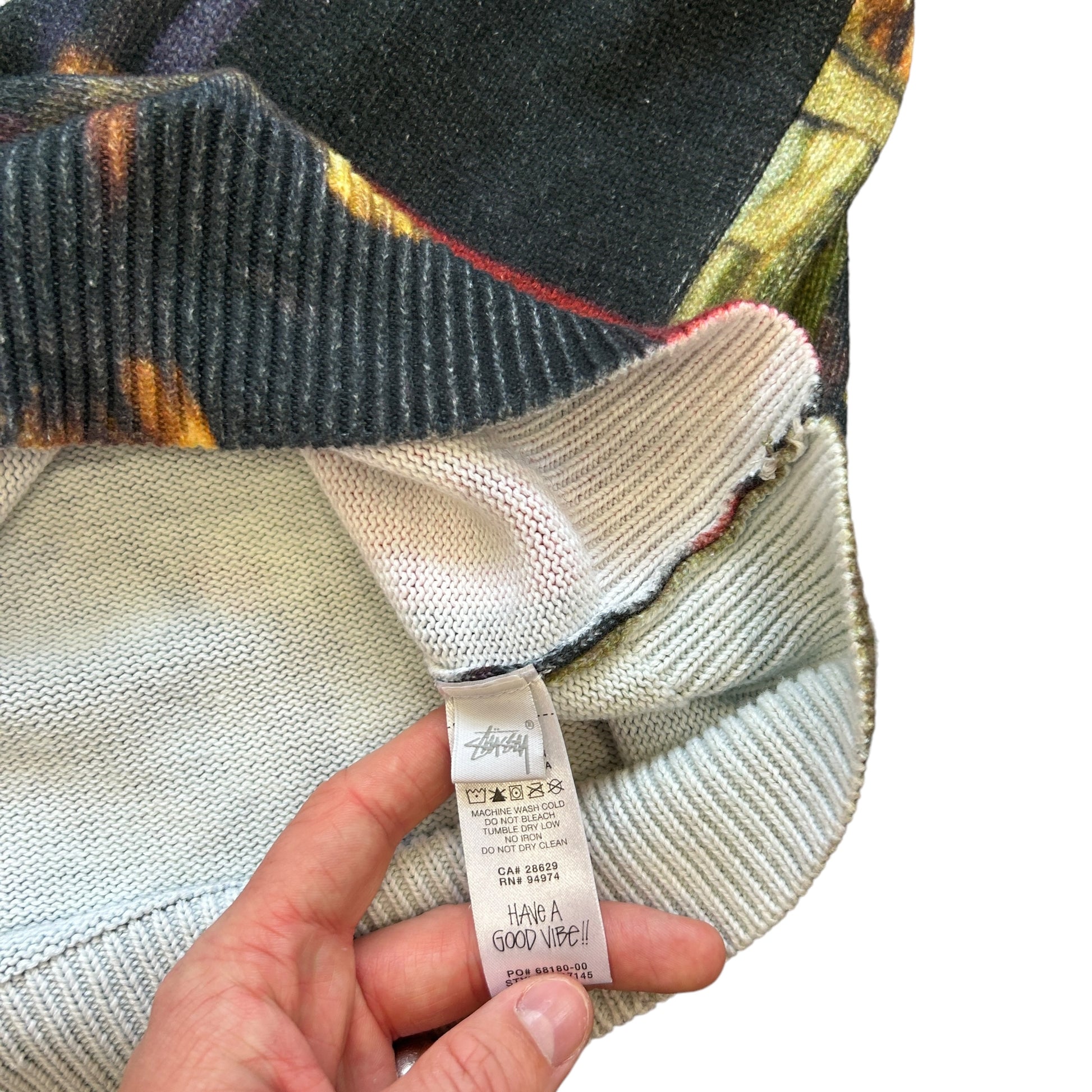 Stussy Peter Tosh Knit Jumper (M)