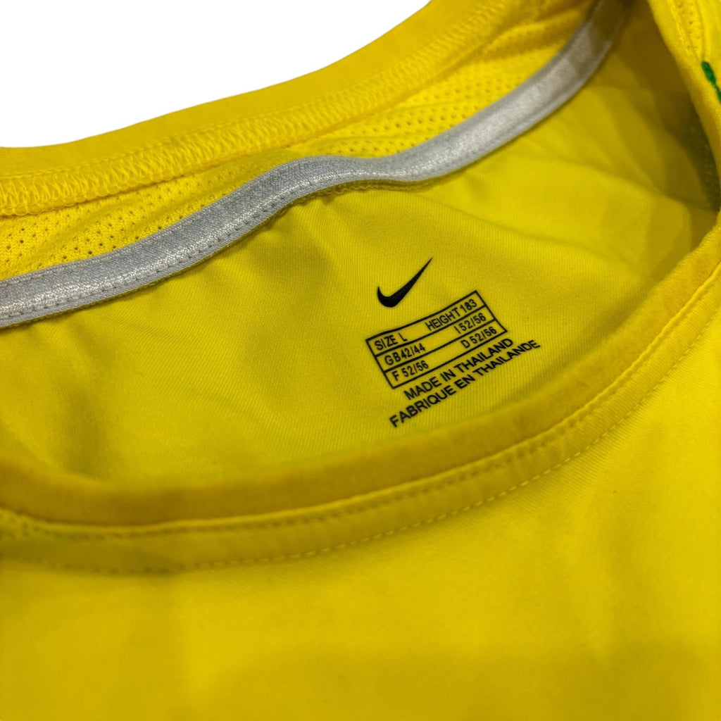 2002 Nike Brazil Home Shirt (L)