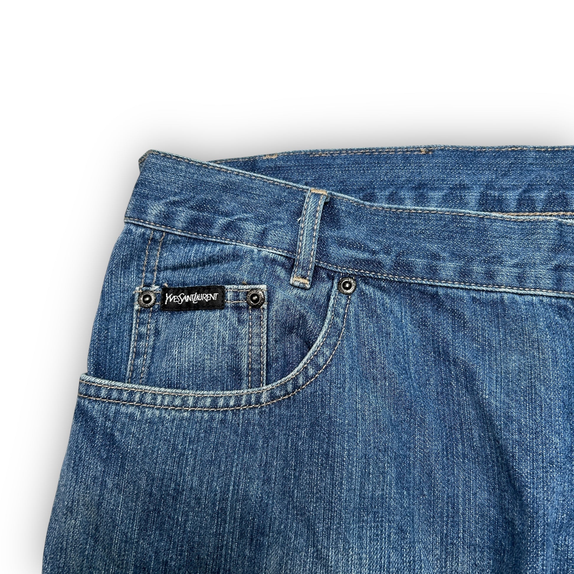 Vintage YSL Jeans (38”)