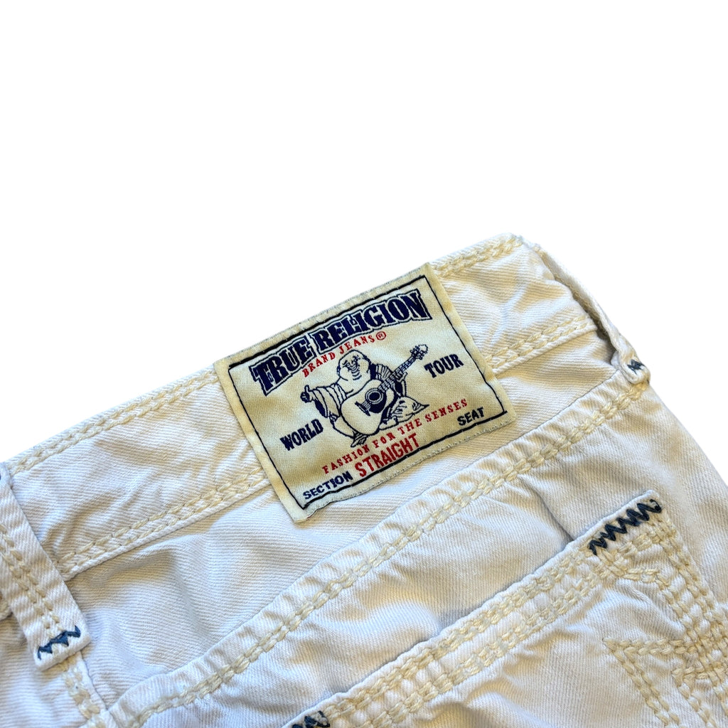 White True Religion Jeans (36")