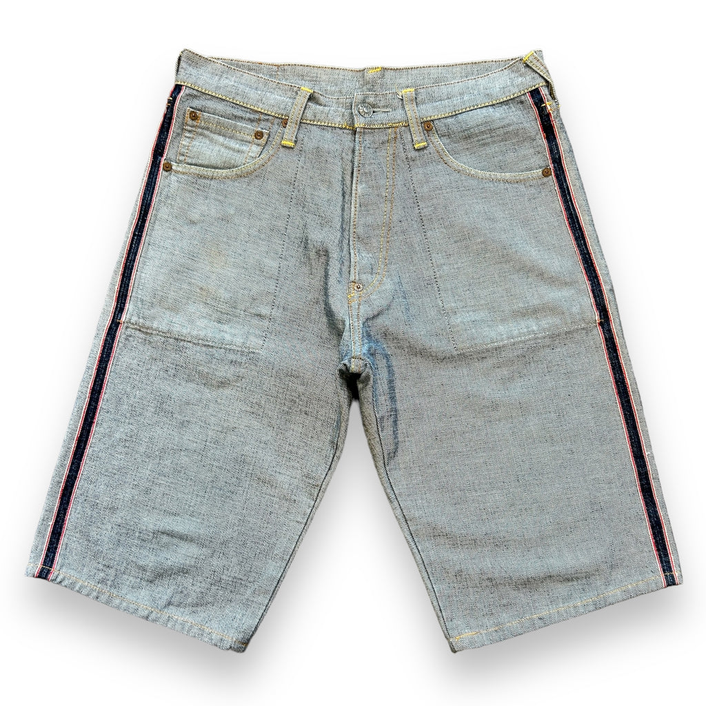 Vintage Evisu Selvage Inside Out Denim Jorts
