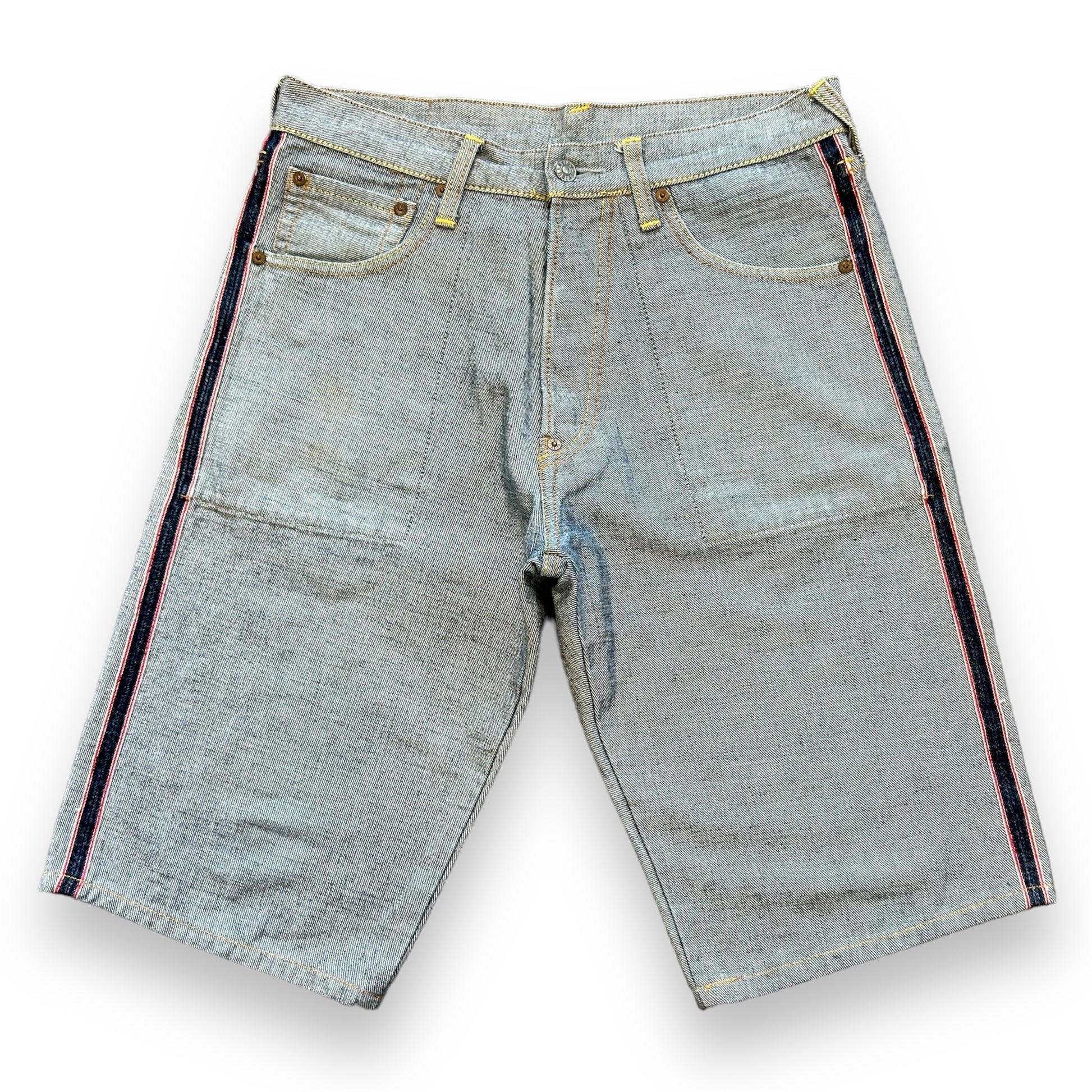 Vintage Evisu Selvage Inside Out Denim Jorts