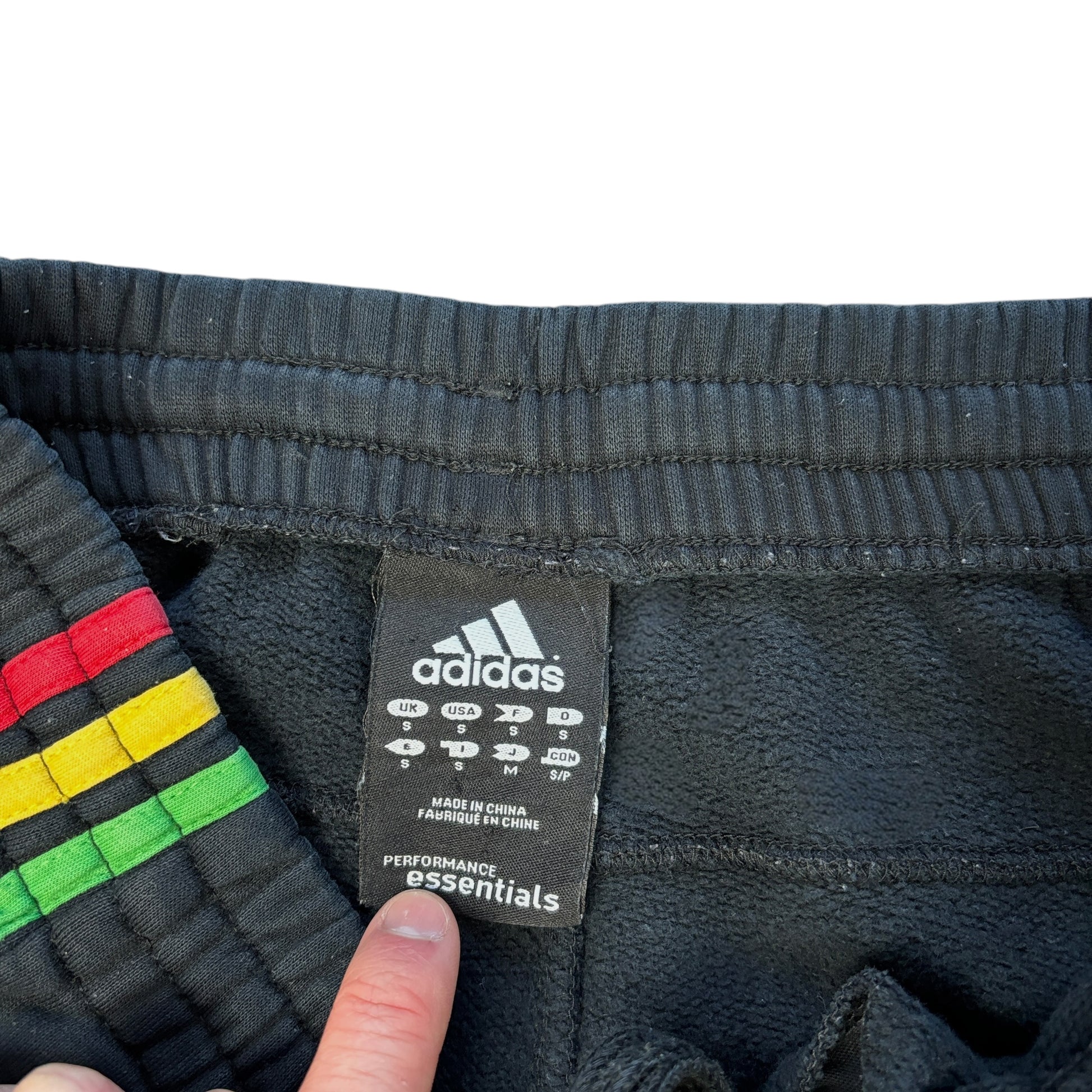 00s Adidas Rasta Joggers (S)