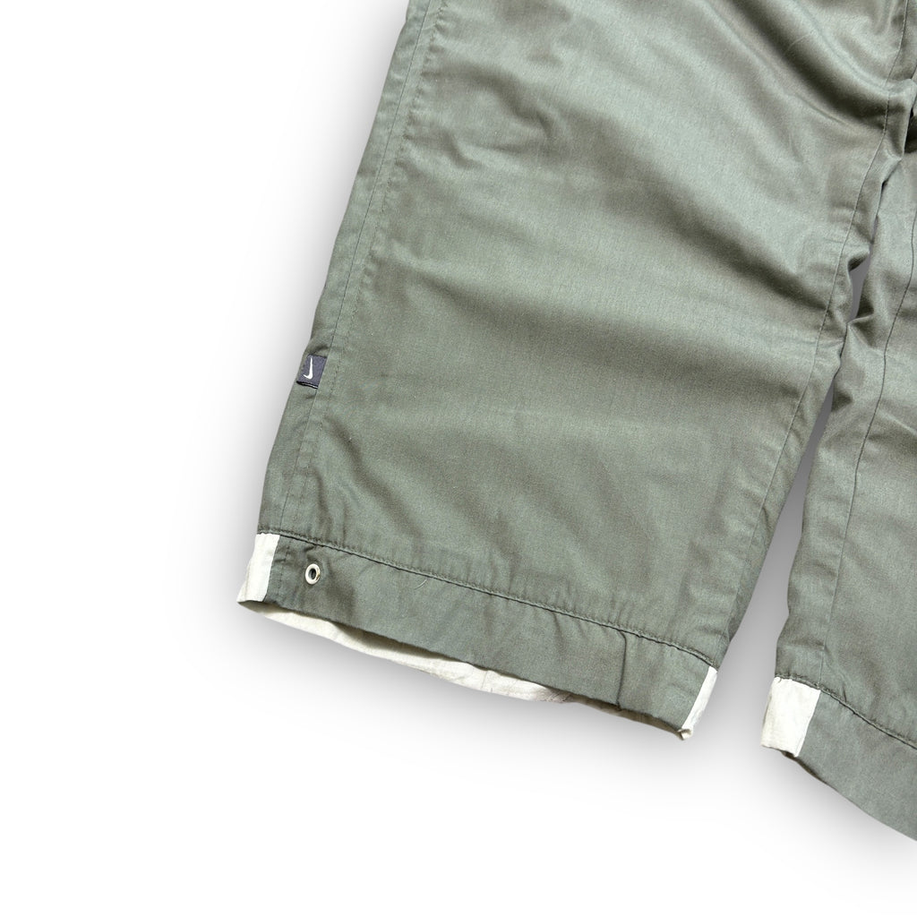 00s Khaki Green Nike Track Pants (XL)