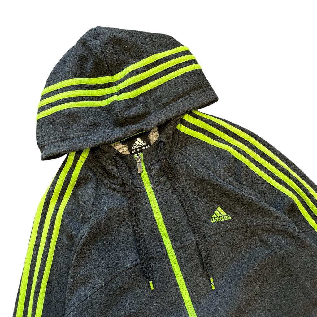00s Grey Adidas Essentials Hoodie (L)
