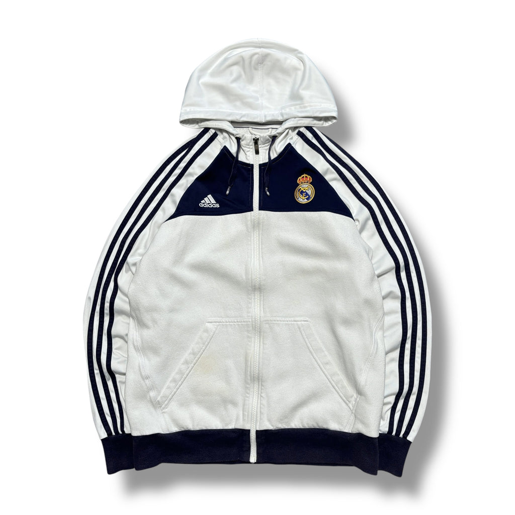 00s Adidas Real Madrid Zip Up Hoodie (M)