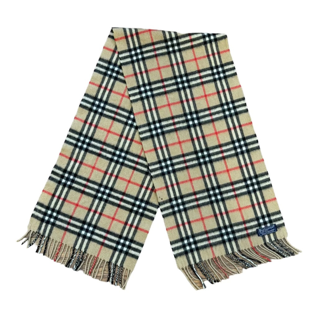Vintage Burberry Nova Check Scarf (51”)