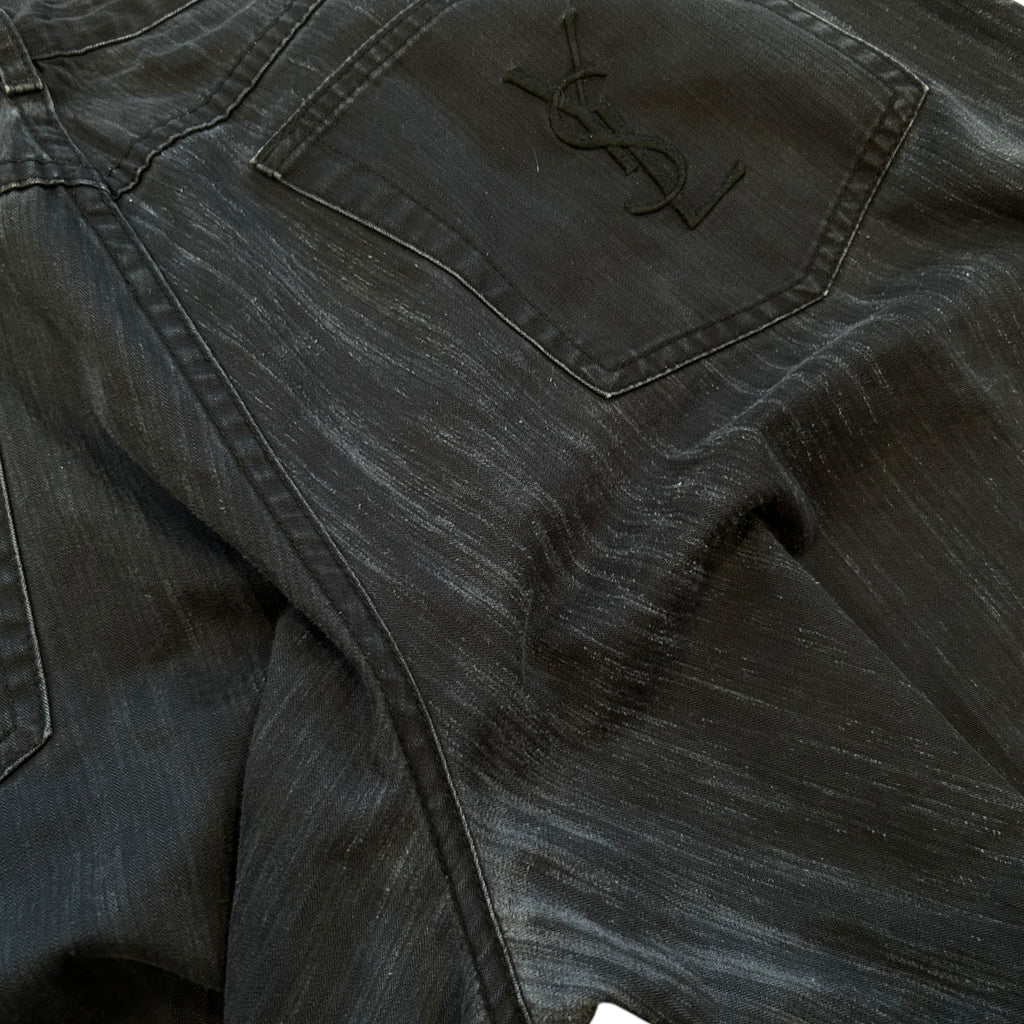 YSL Black Baggy Jeans (36W)