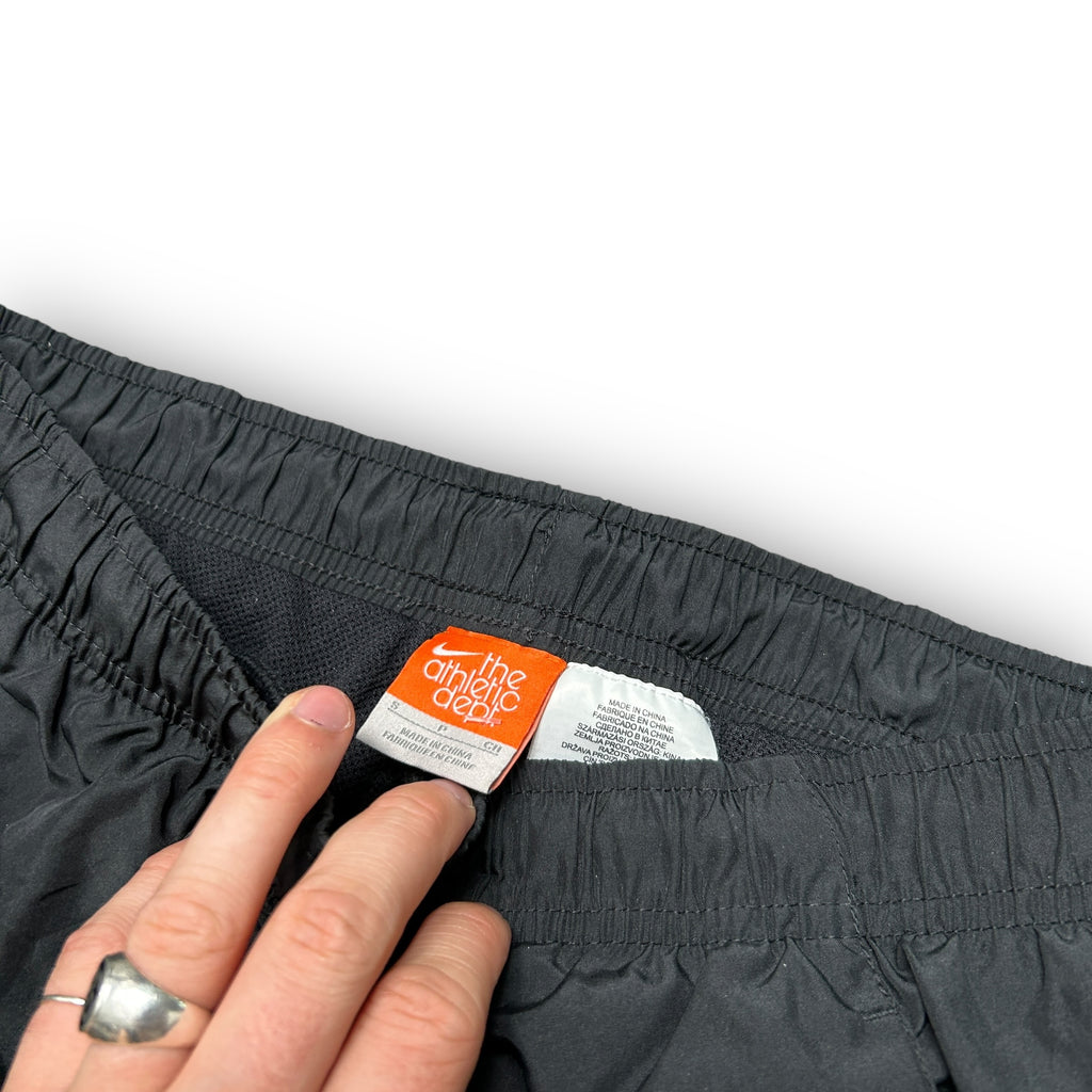 00s Black Nike Track Pants (S)