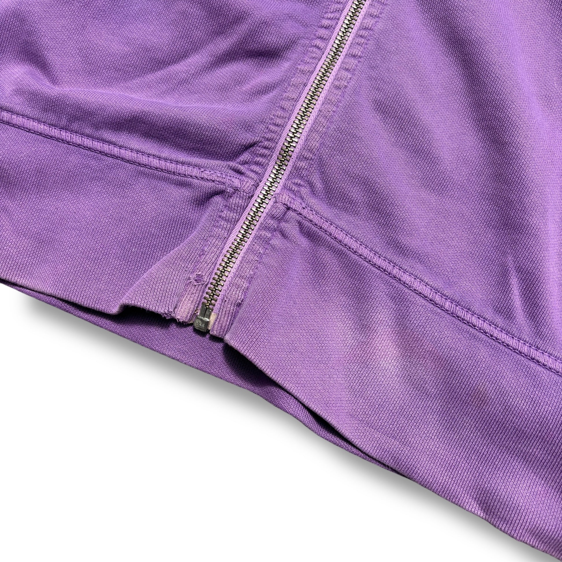 S/S 2009 Purple Stone Island Zip Up Hoodie (L)