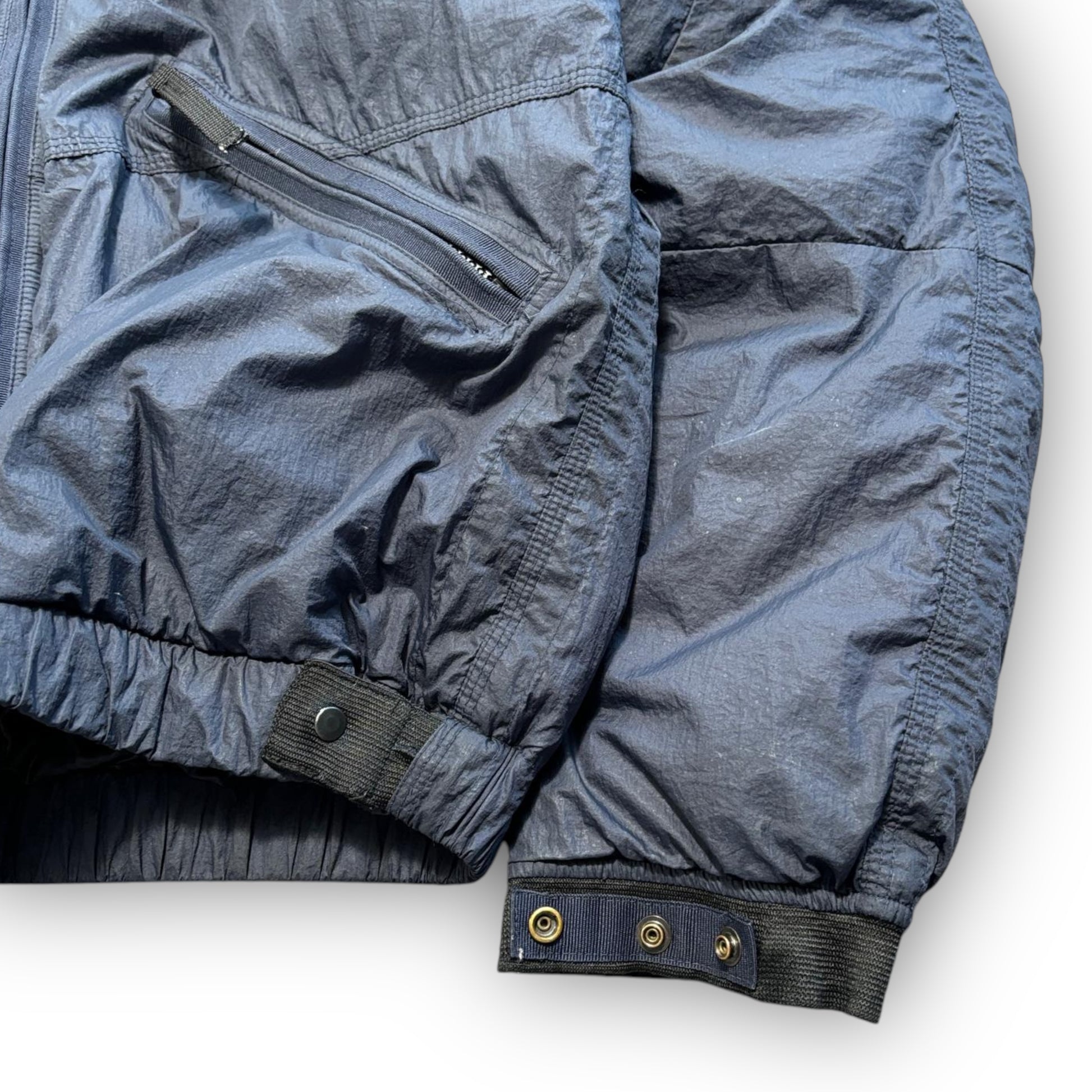 Navy Stone Island Down Jacket (L)