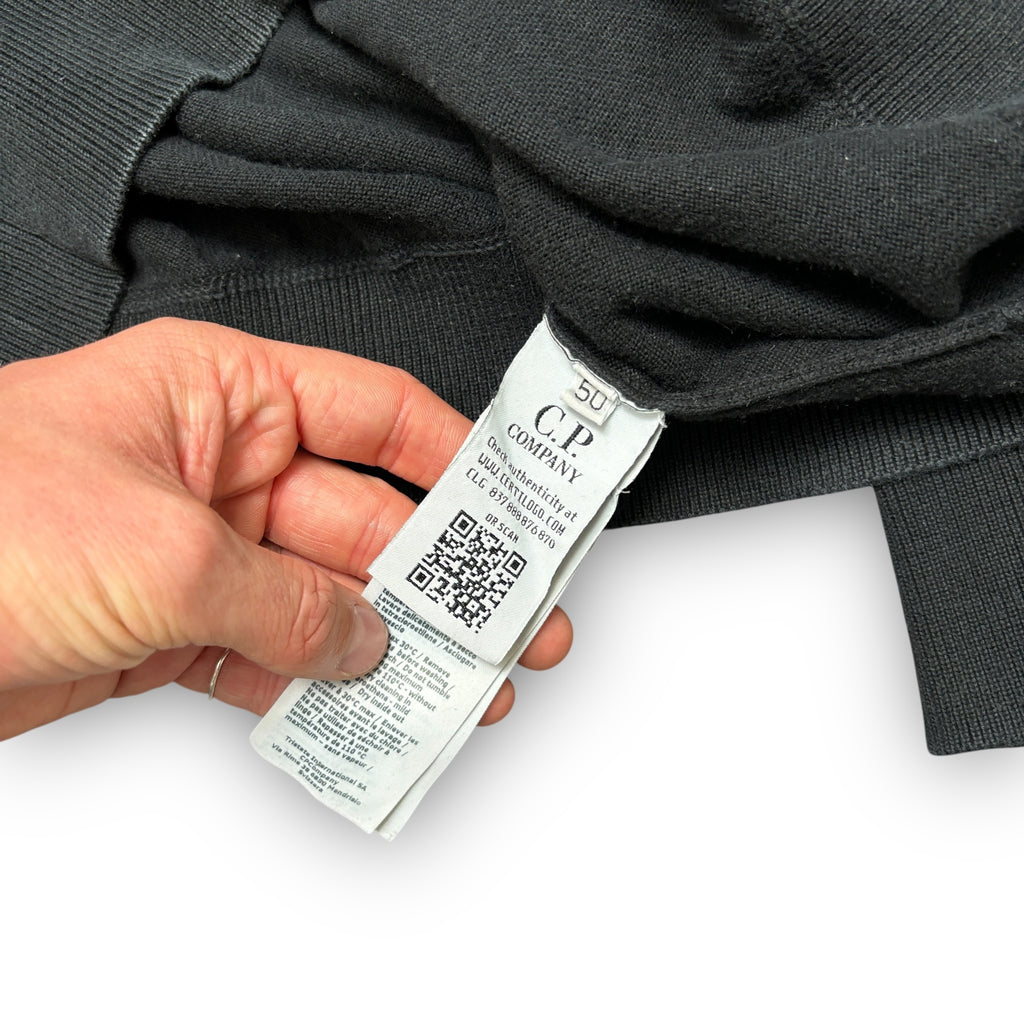 Navy C.P Company Knit Jumper (L)