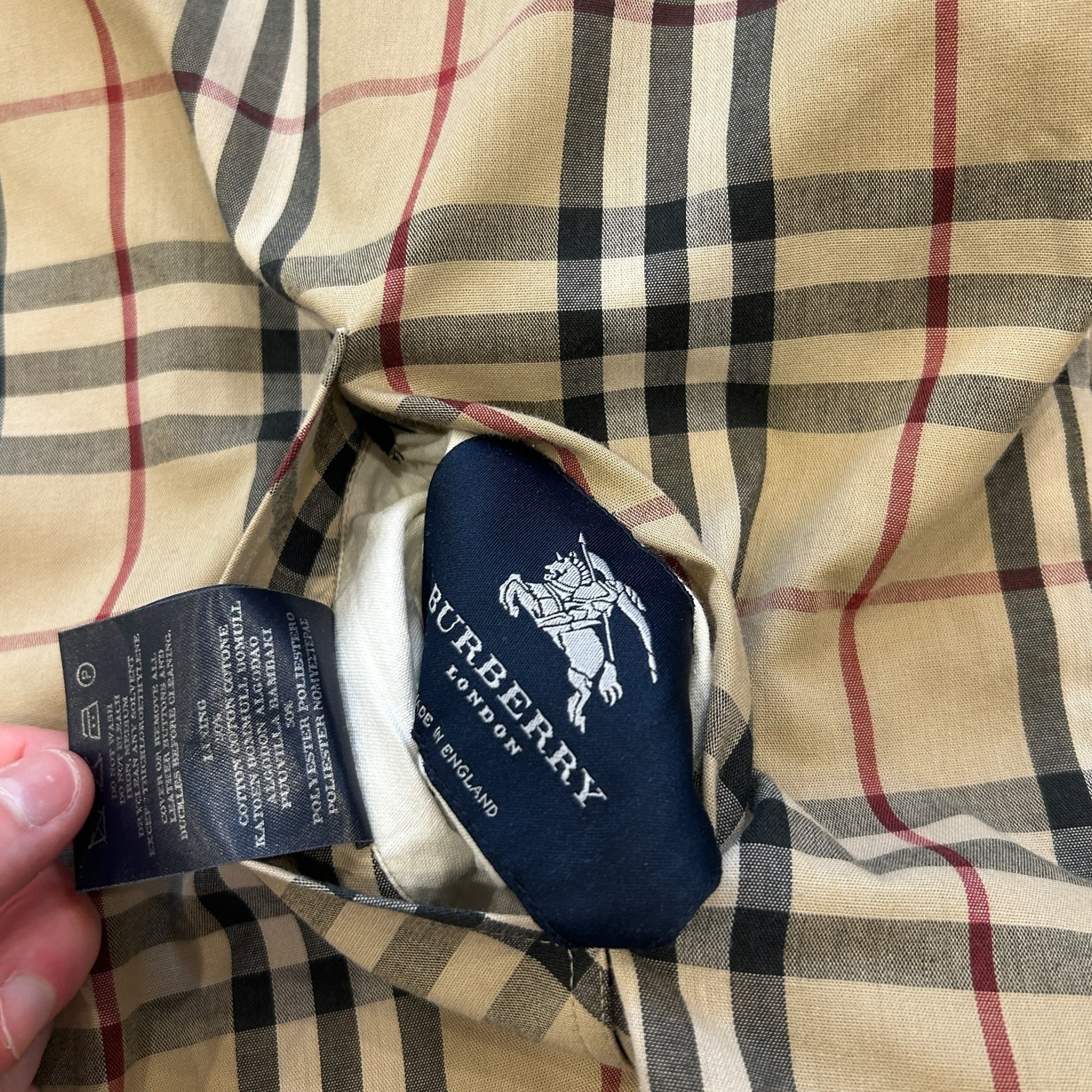 Vintage Burberry Reversible Jacket (L)