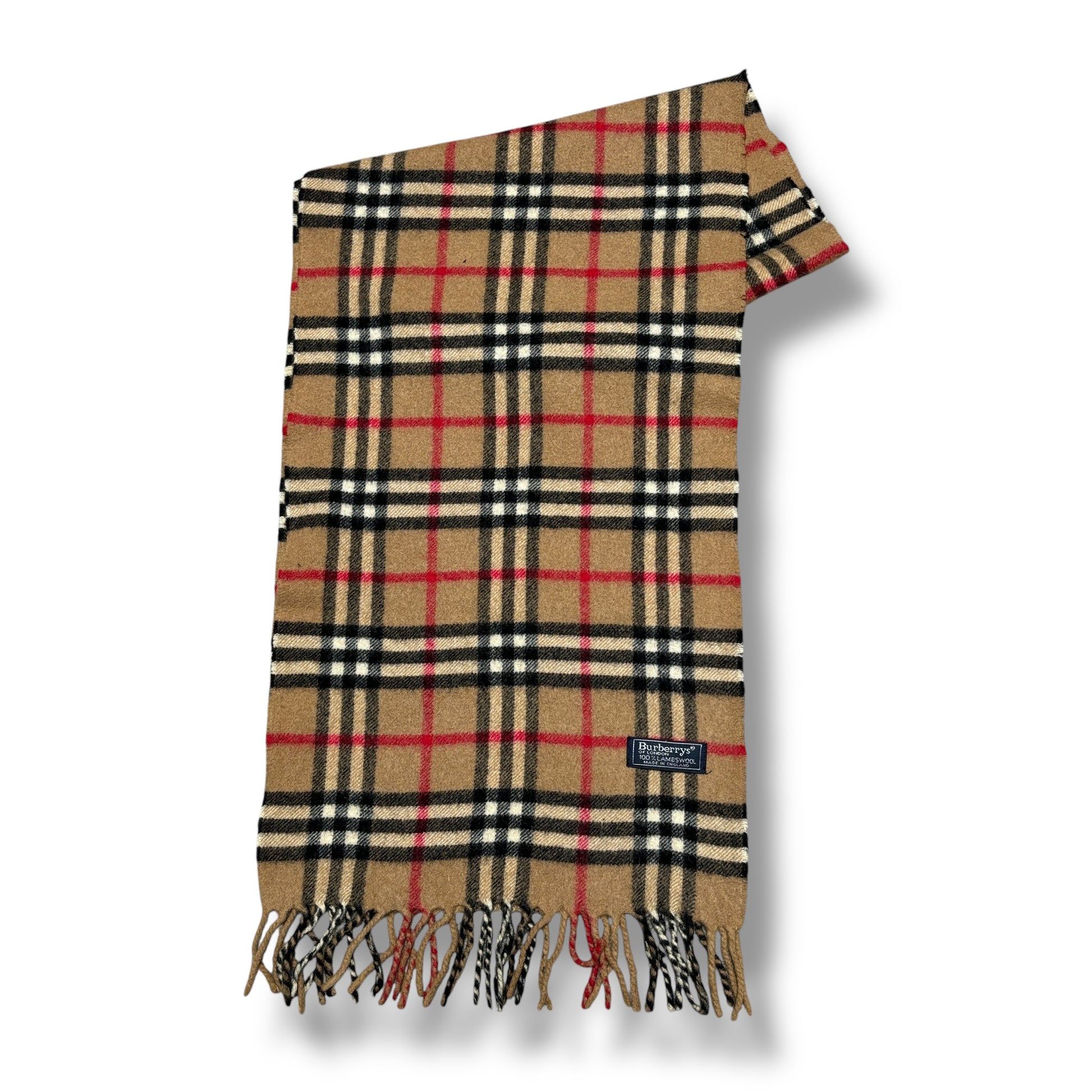 Vintage Burberry Nova Check Scarf