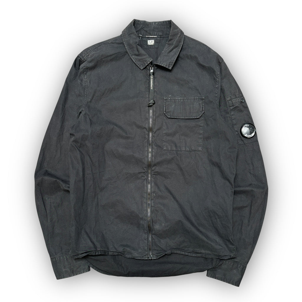 Black C.P Company Lens Overshirt (S)