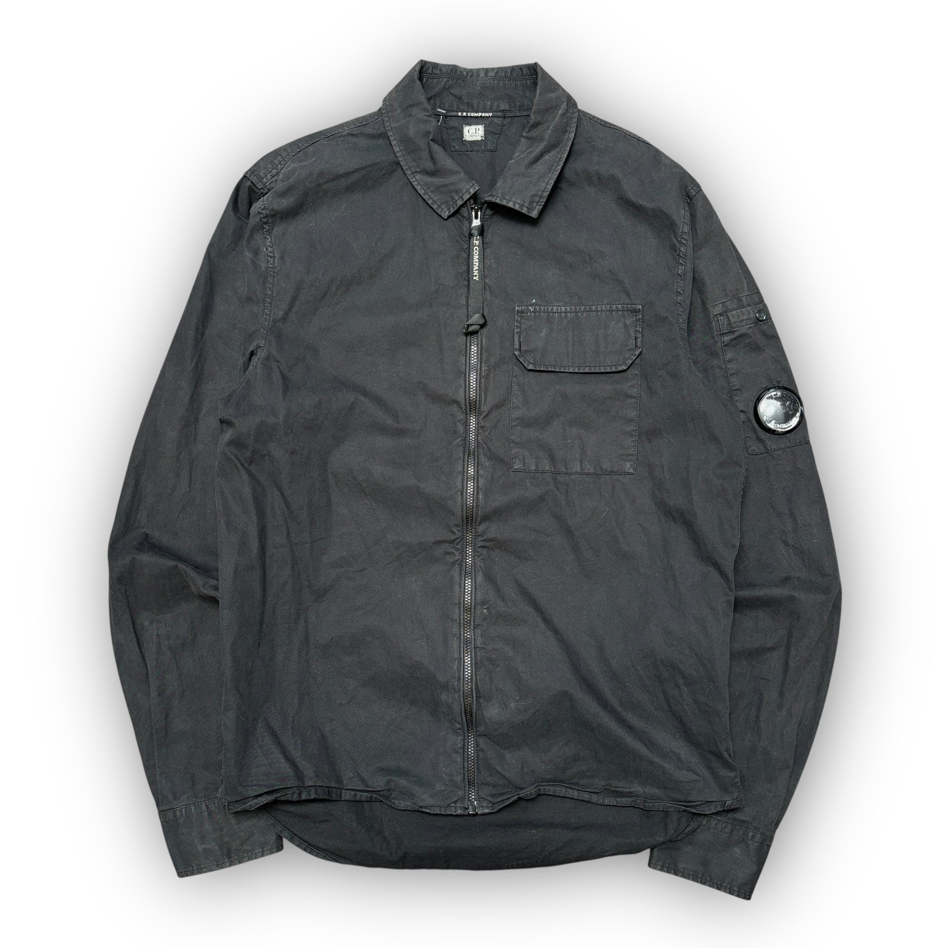 Black C.P Company Lens Overshirt (S)
