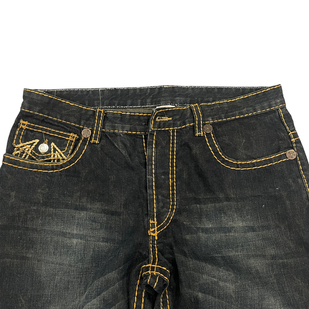 True Religion Big Stitch Baggy Jeans