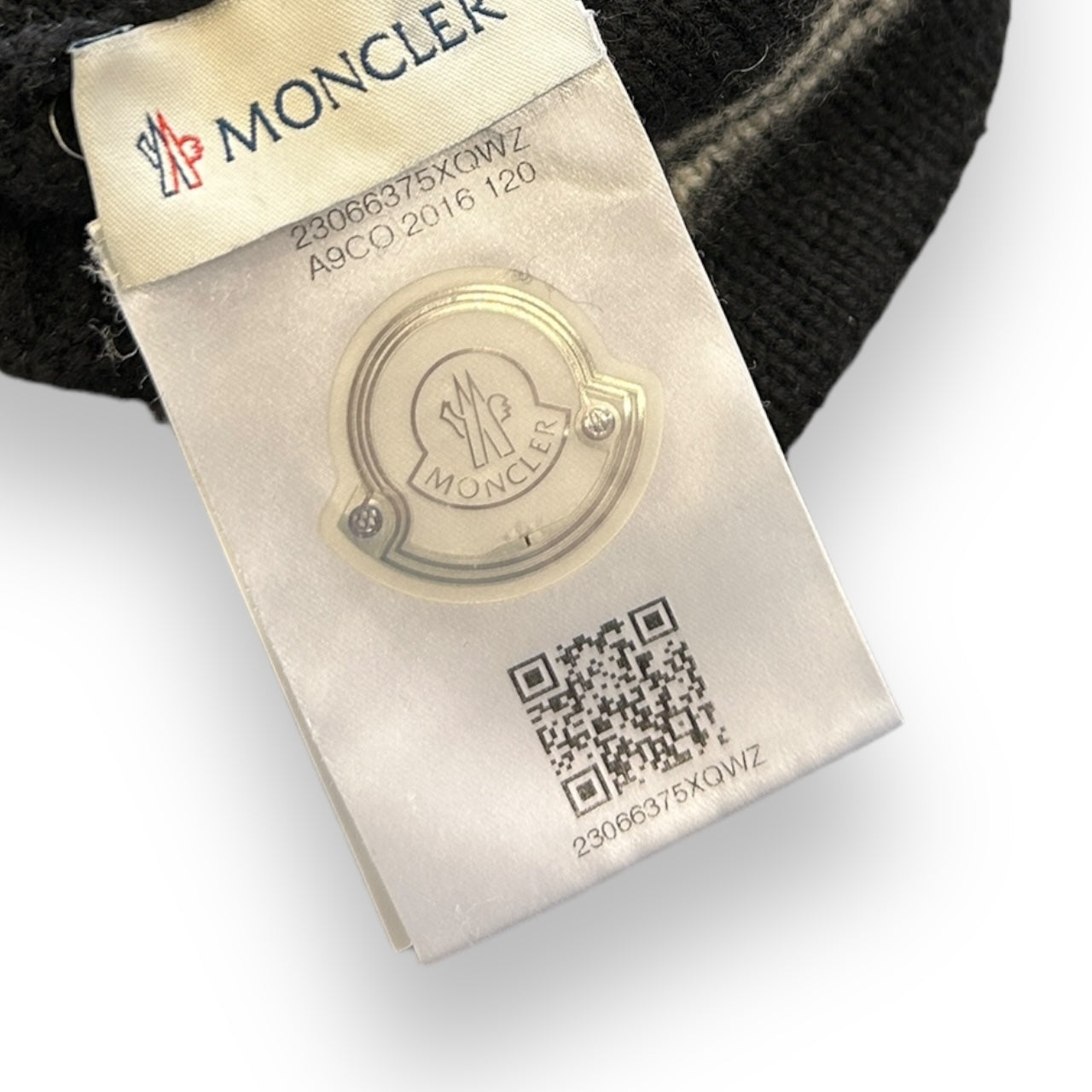 Black Moncler Beanie