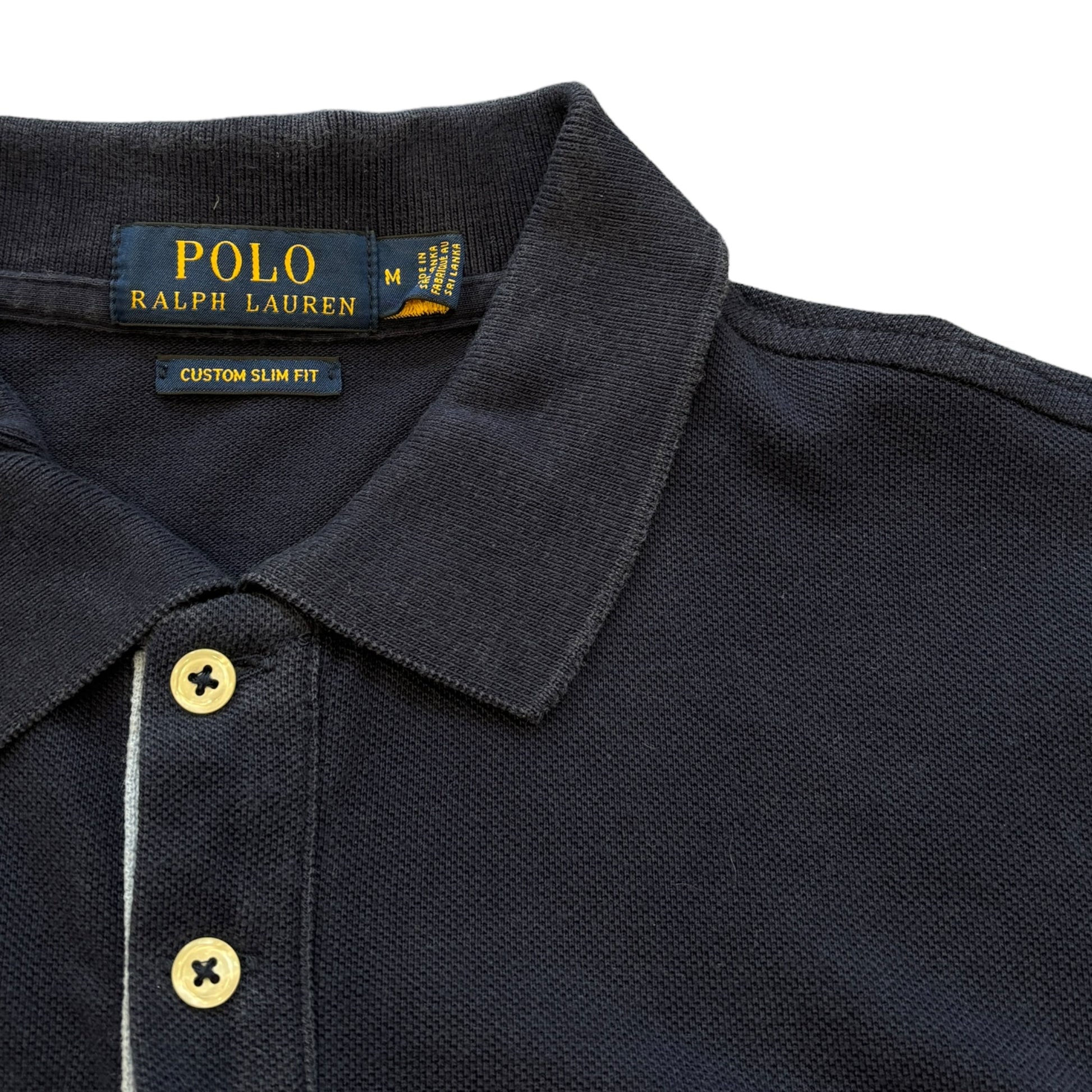 Navy Ralph Lauren Polo Shirt (M)