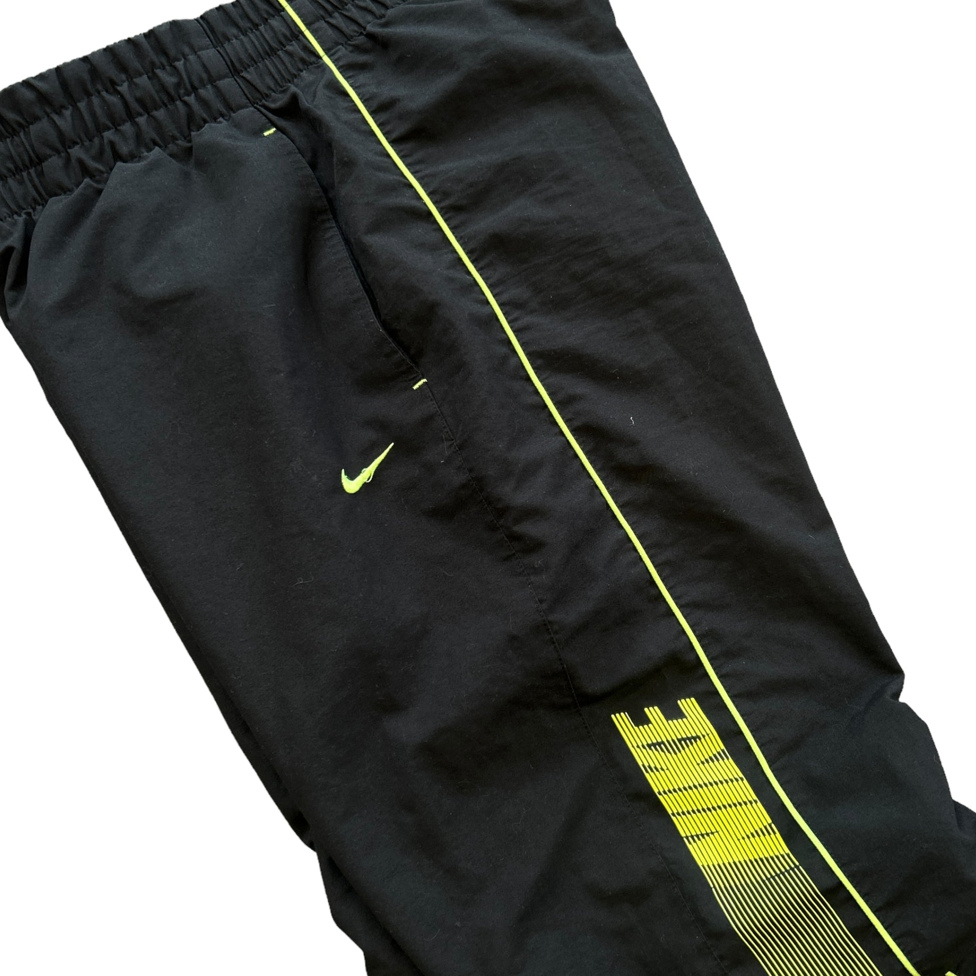 00s Black Nike Baggy Joggers (S)