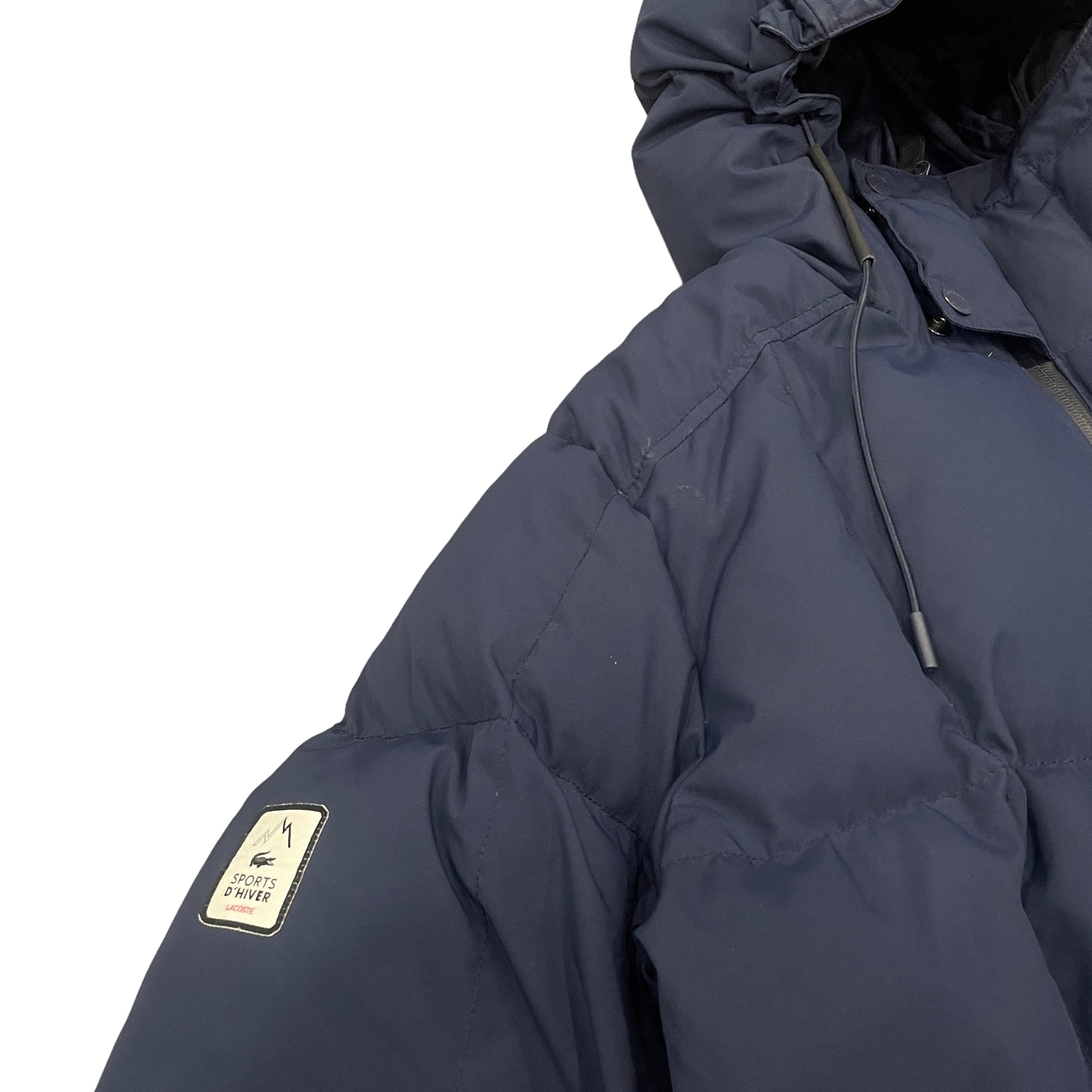 Lacoste Sport Navy Puffer Jacket