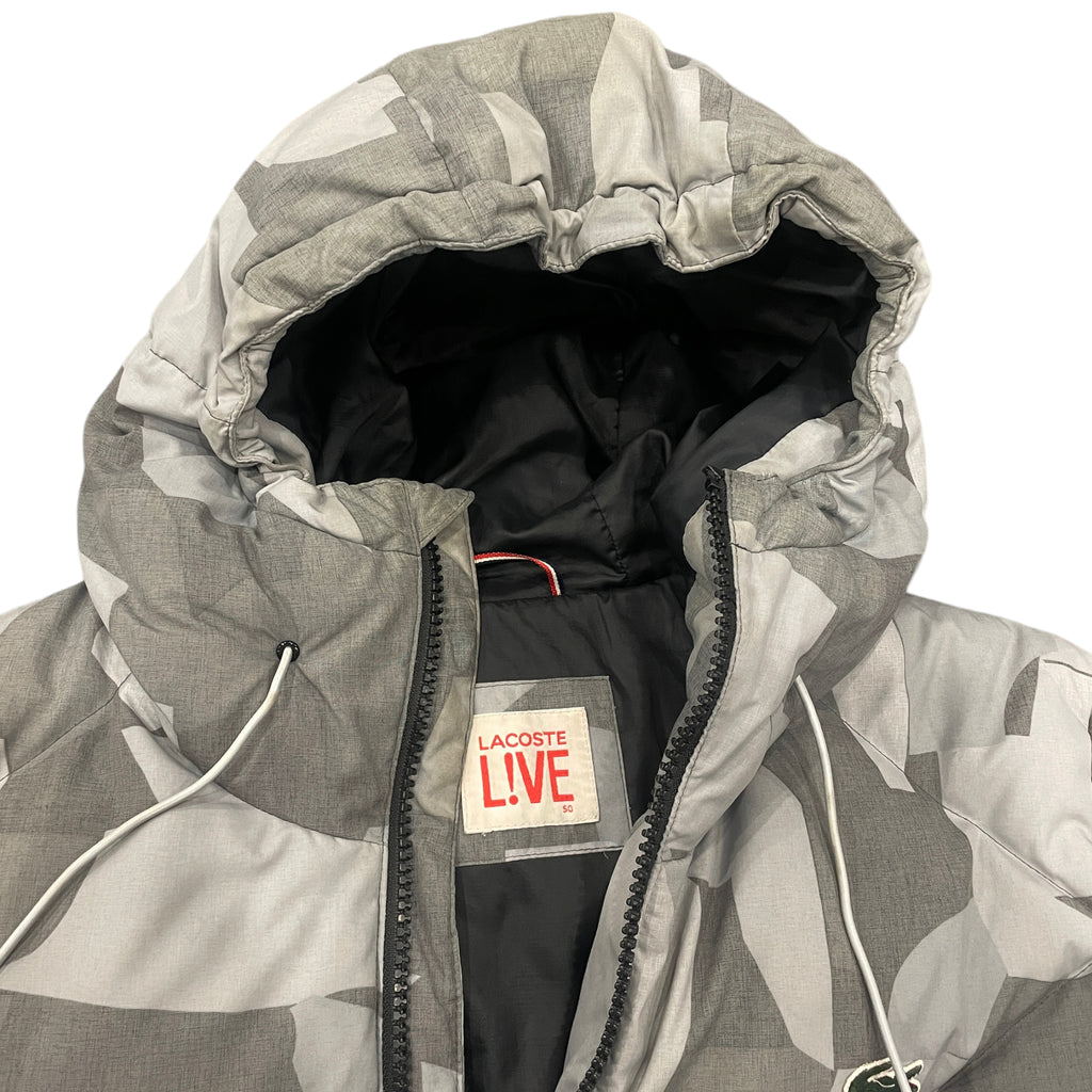 Lacoste Live Grey Puffer Jacket