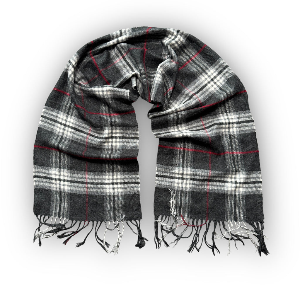 Vintage Grey Burberry Scarf