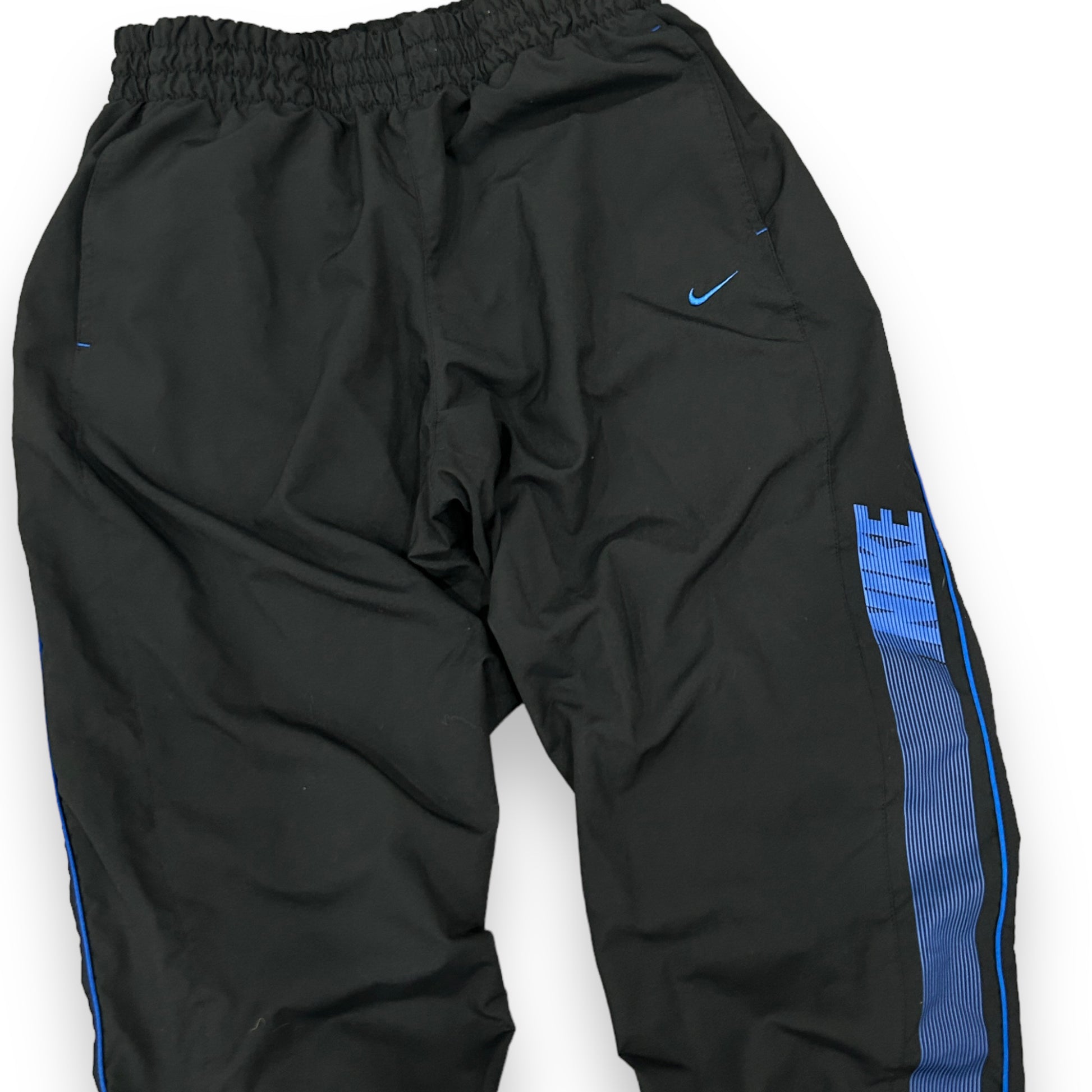 00’s Baggy Black Nike Trackpant Joggers (L)