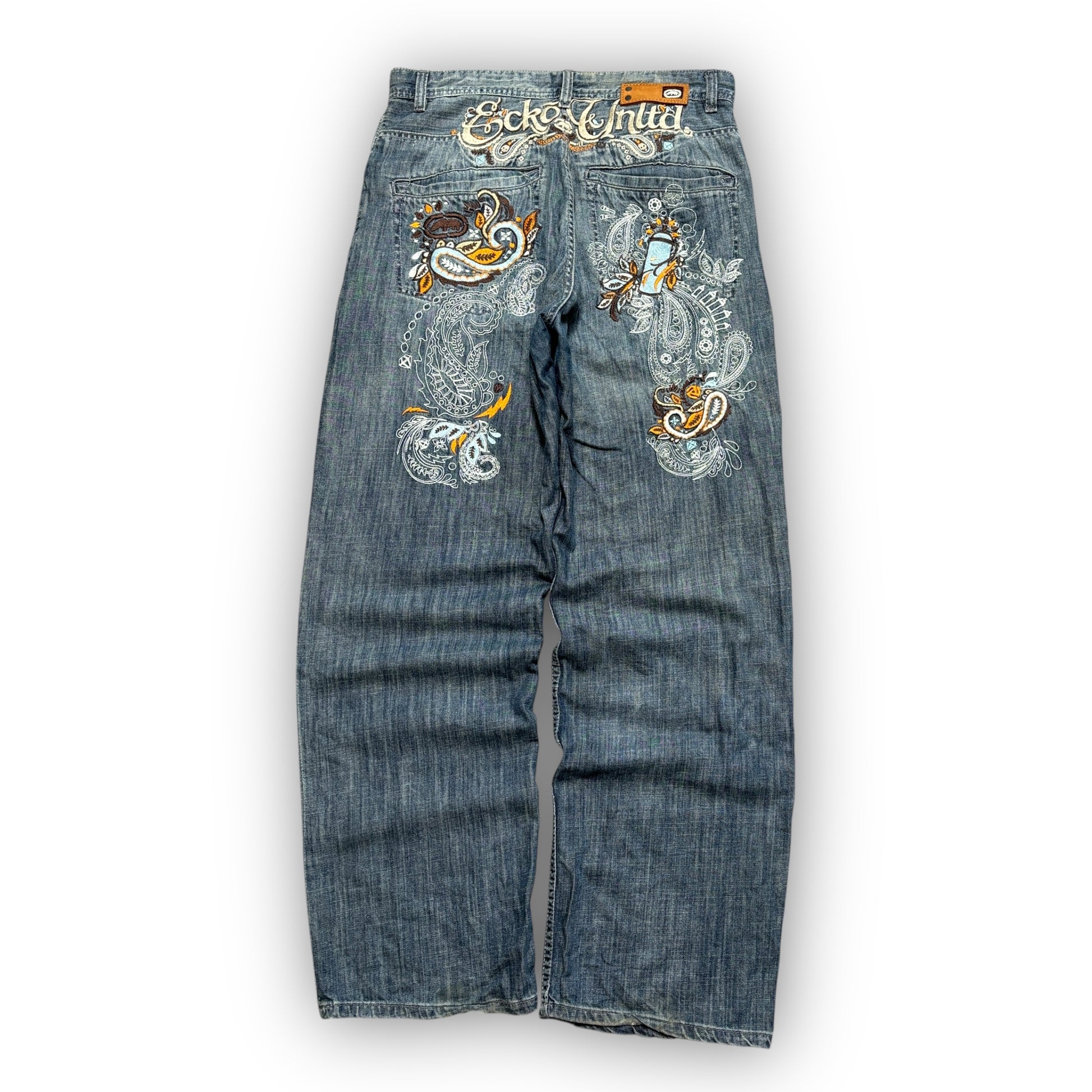 00s Ecko Embroidered Jeans (34")