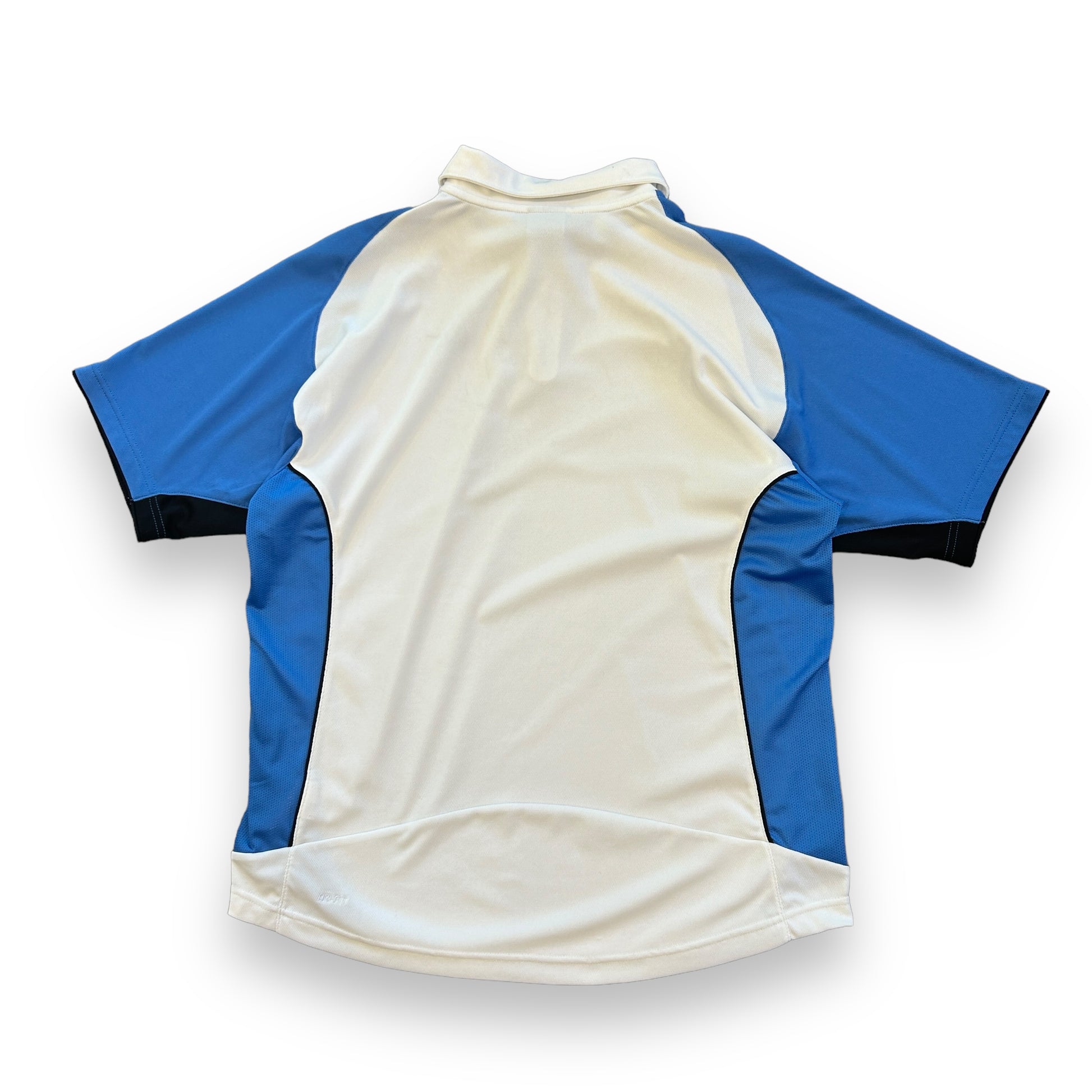 00s Nike Team Zipped Polo Shirt (M)