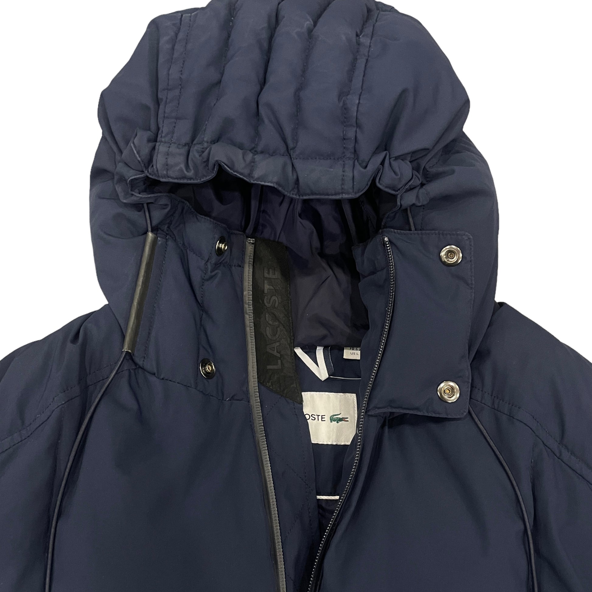 Lacoste Sport Navy Puffer Jacket