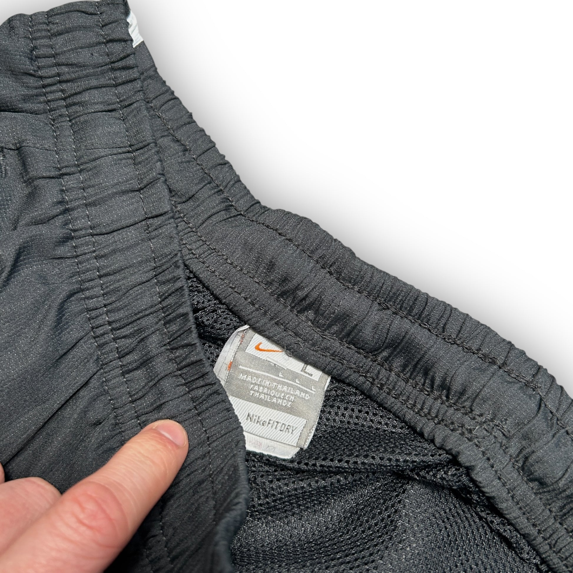 Black Nike Baggy Track Pants (L)