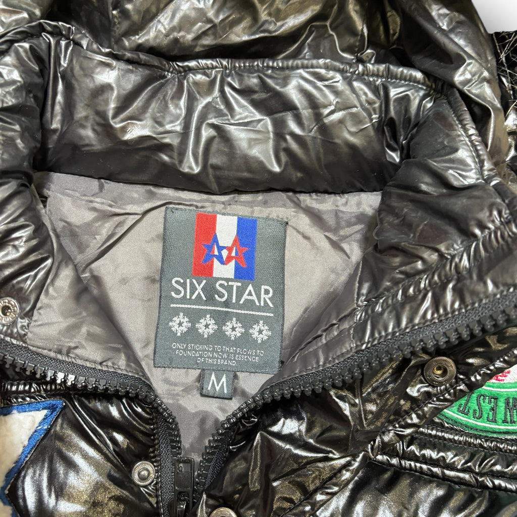 Six Star Fur Hood Puffer Jacket (M)
