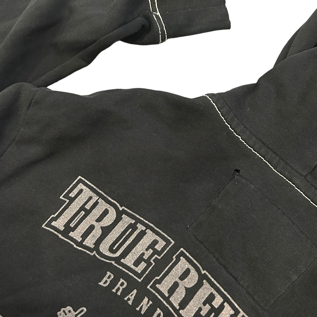 True Religion Contrast Stitch Hoodie (L)