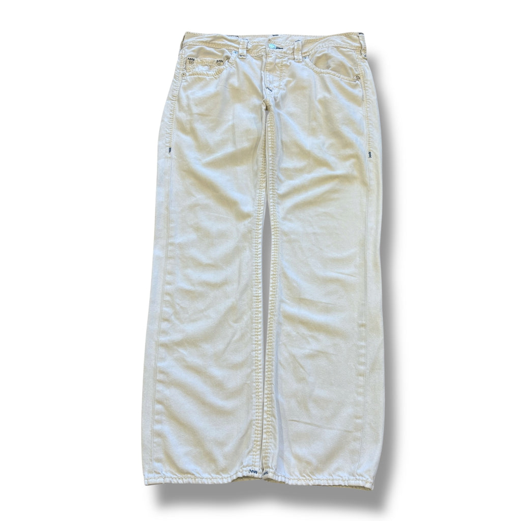 White True Religion Jeans (36")