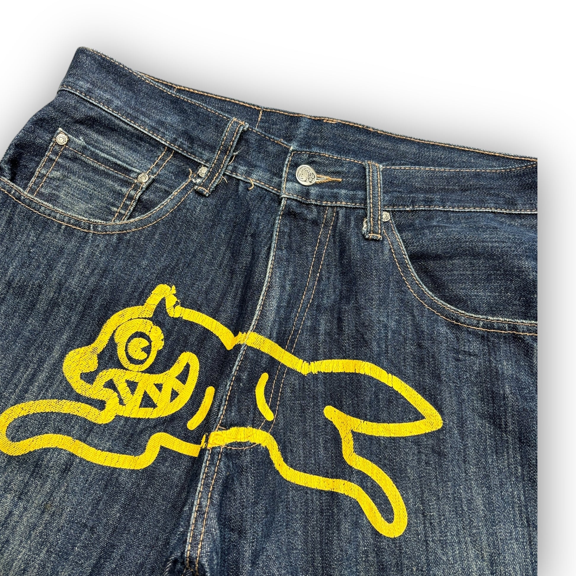 OG Nigo Era BBC Icecream Running Dog Jorts (L)