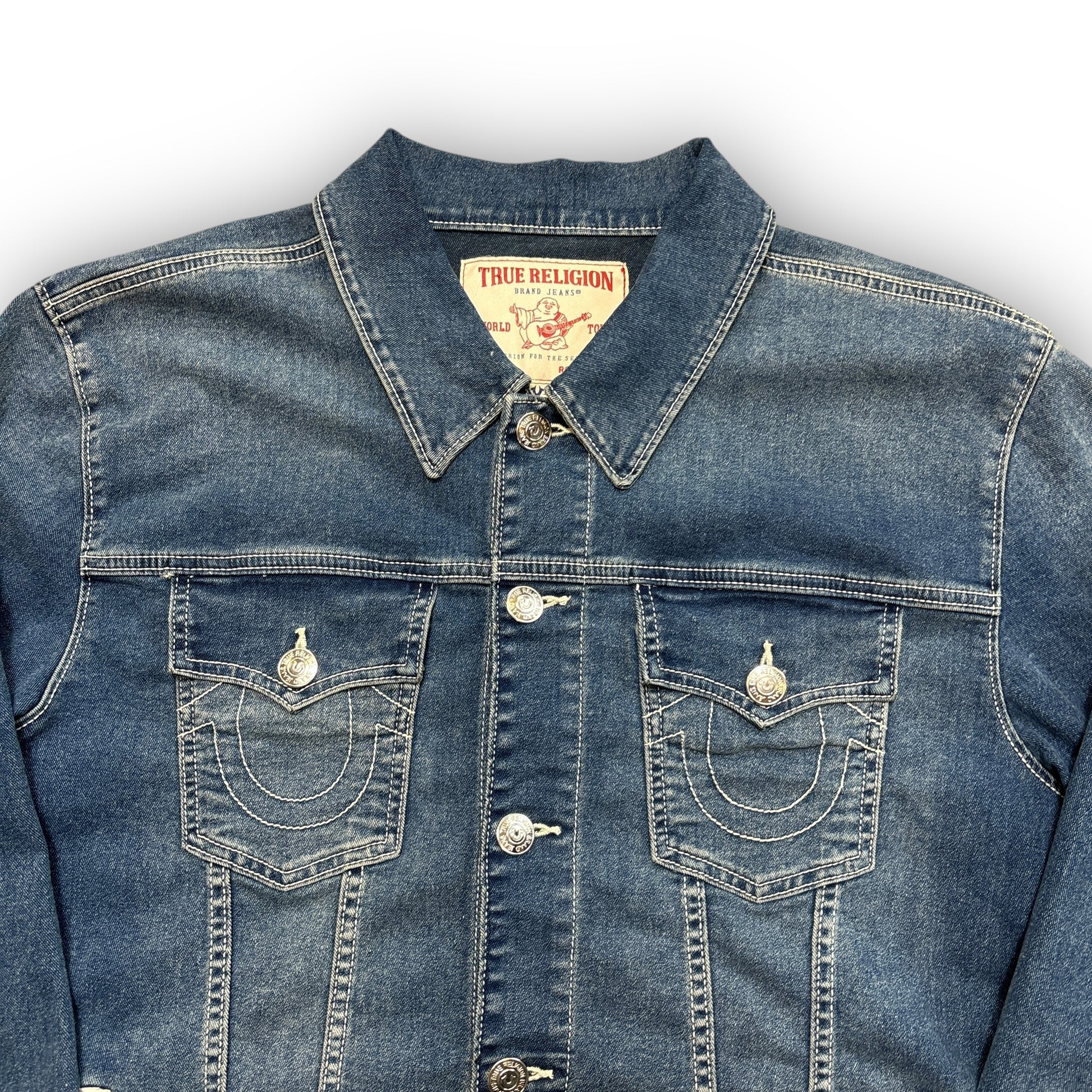 True Religion Big Stitch Denim Jacket (XL)