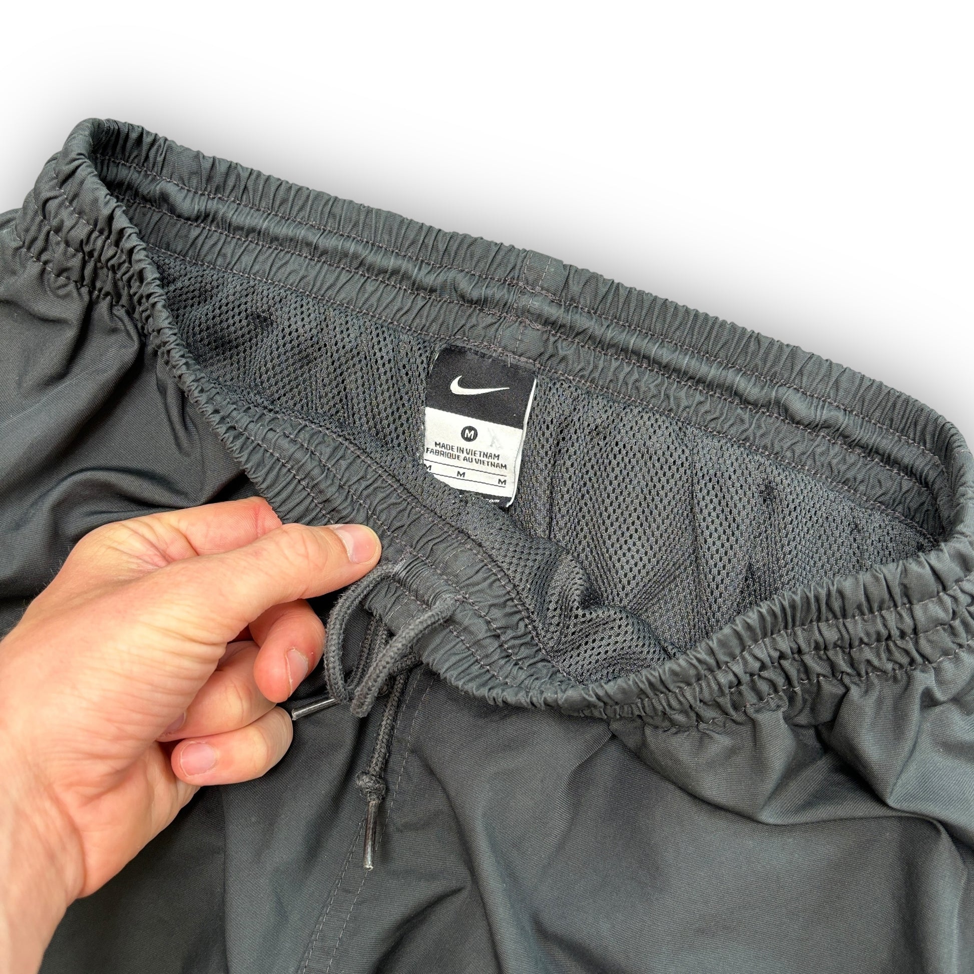 00s Dark Grey Nike Track Pants (M)