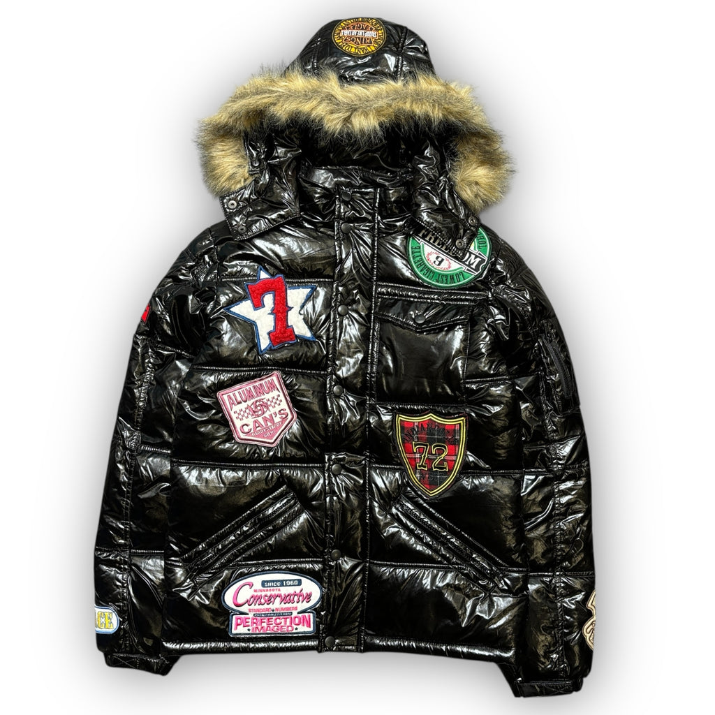 Six Star Fur Hood Puffer Jacket (M)