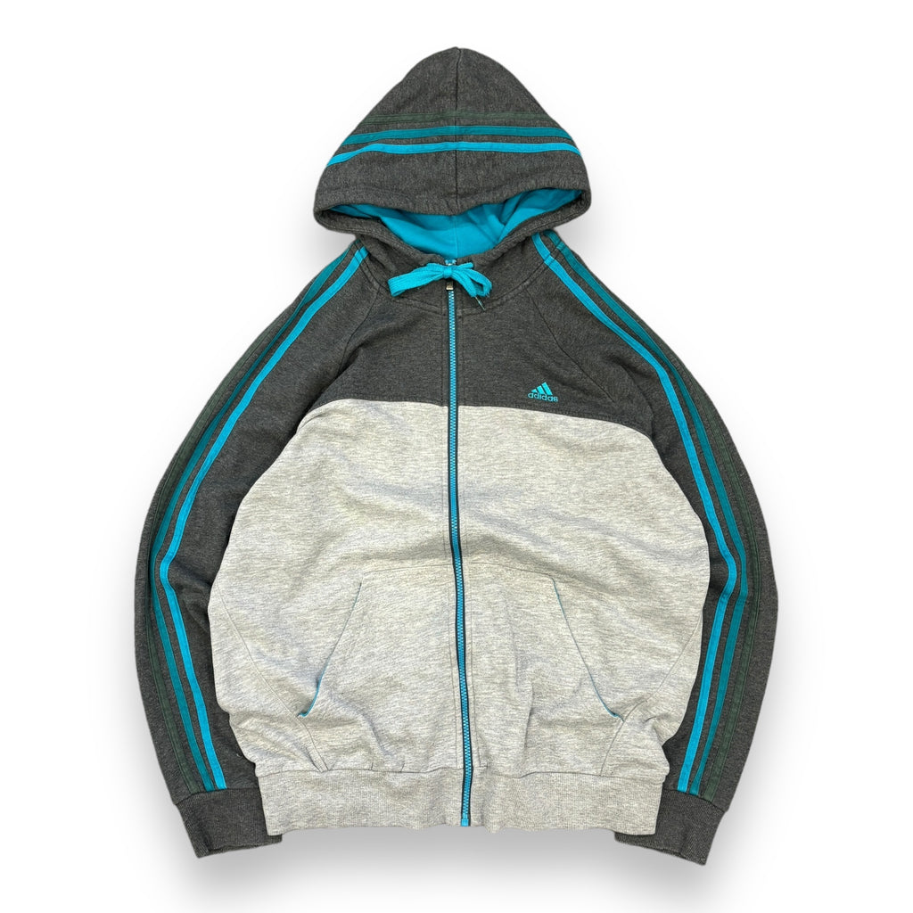 Adidas Multicolour Three Stripe Hoodie (L)