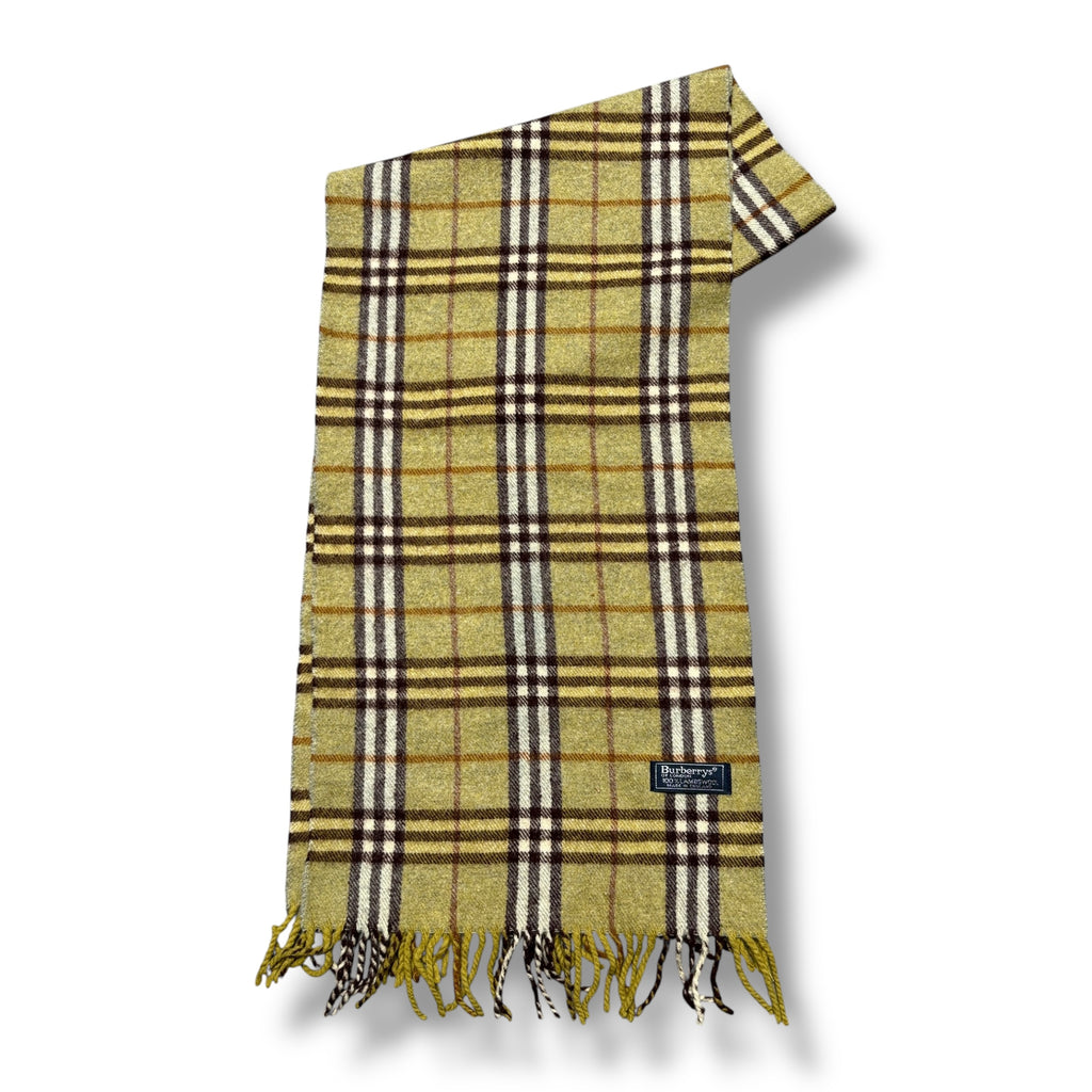 Vintage Burberry Nova Check Scarf