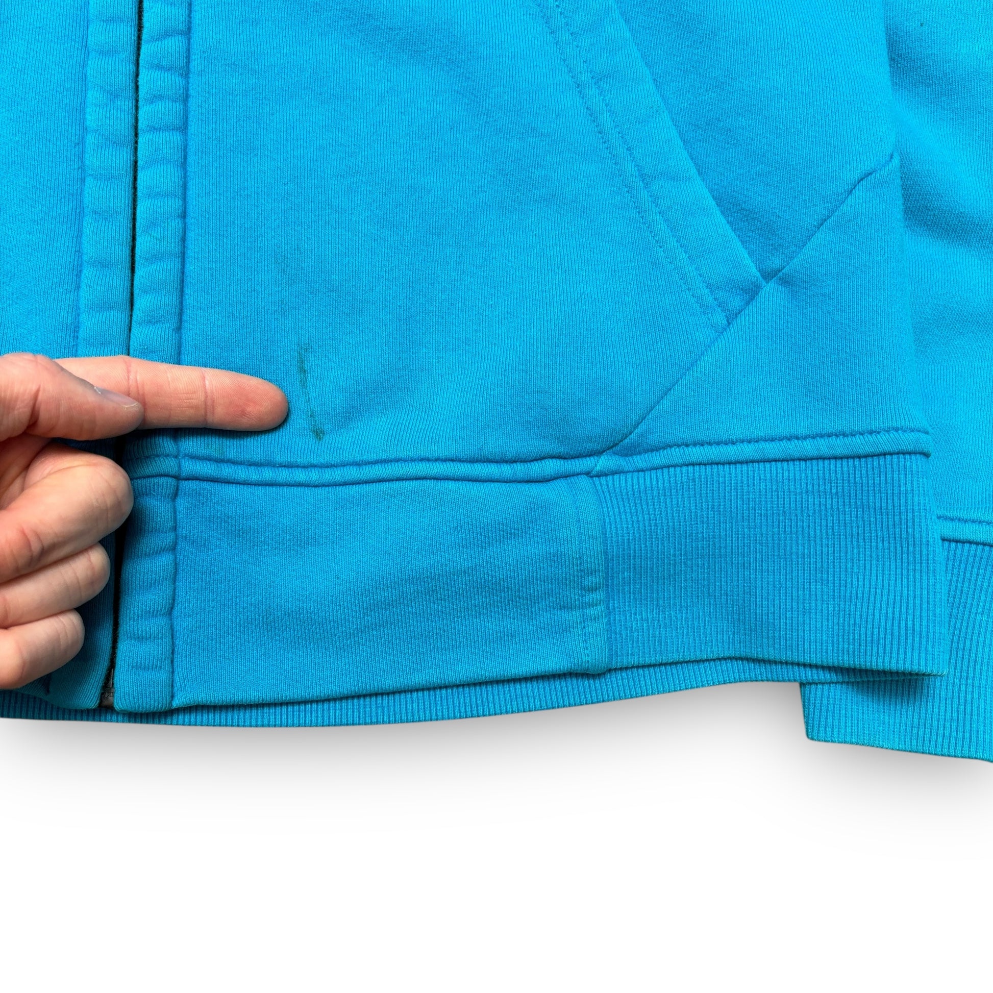 Blue C.P Company Goggle Hoodie (L)
