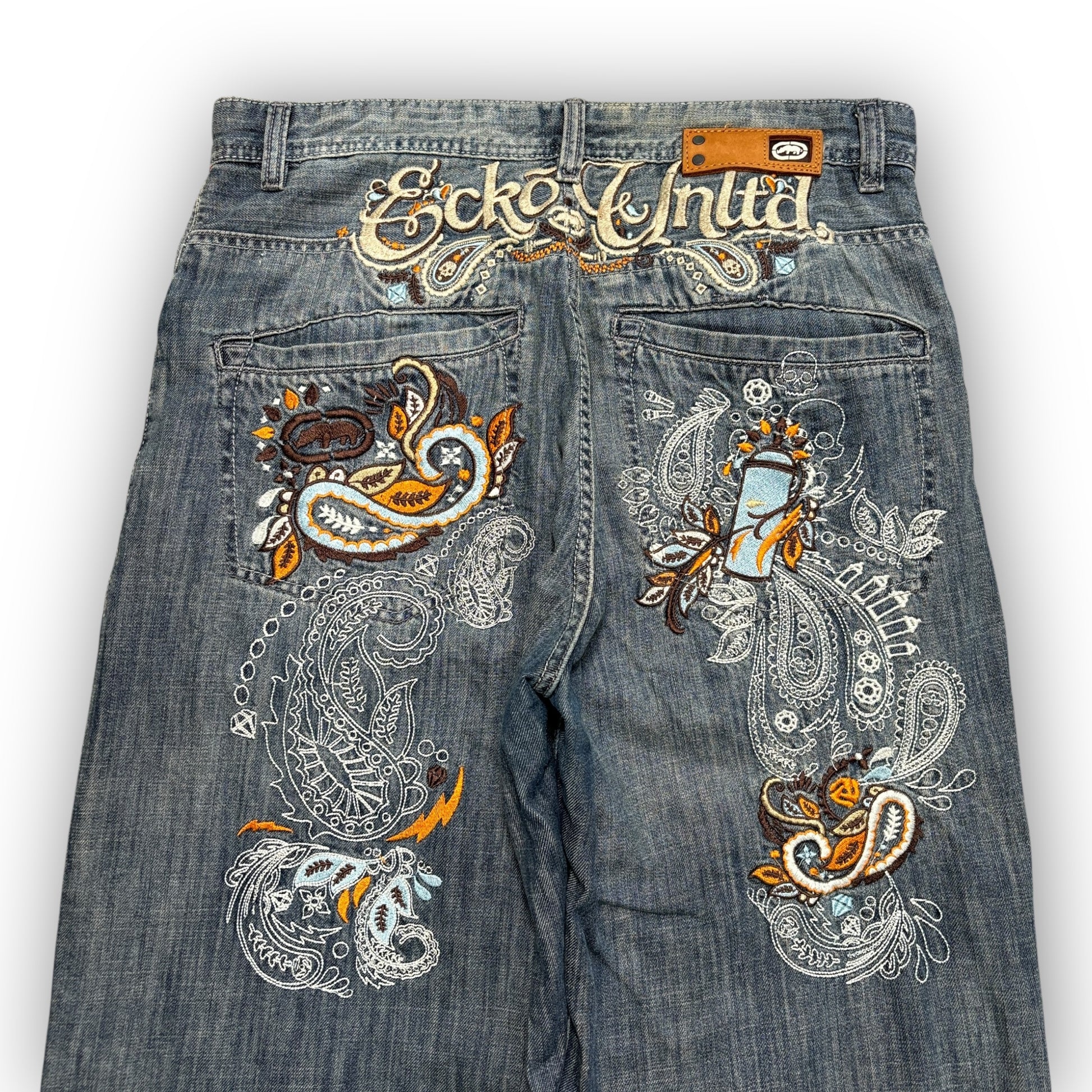00s Ecko Embroidered Jeans (34")
