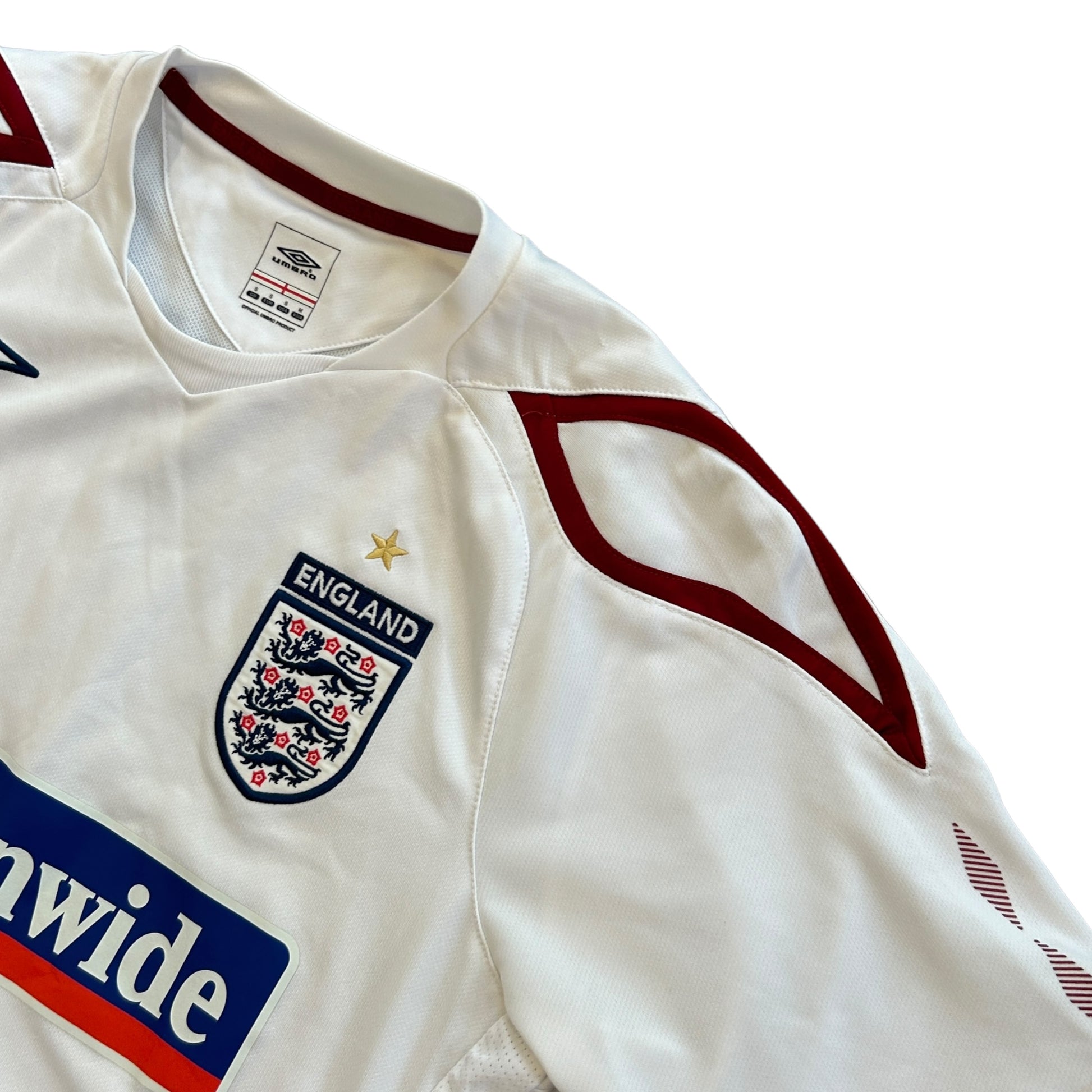 2007-08 England Shirt (S)
